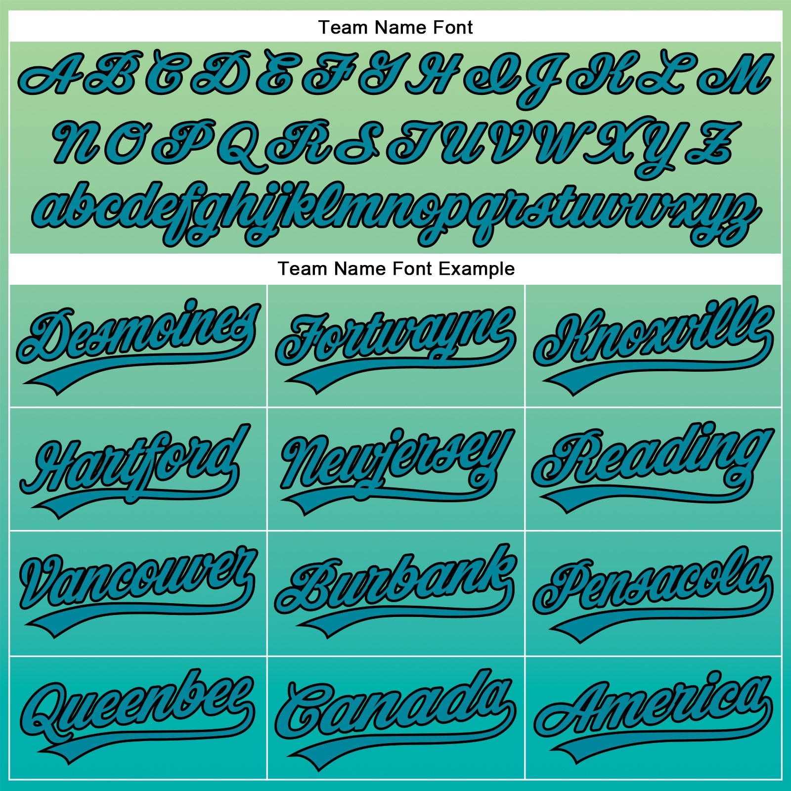 Custom Pea Green Teal-Black 3D Halloween Authentic Baseball Jersey view 4