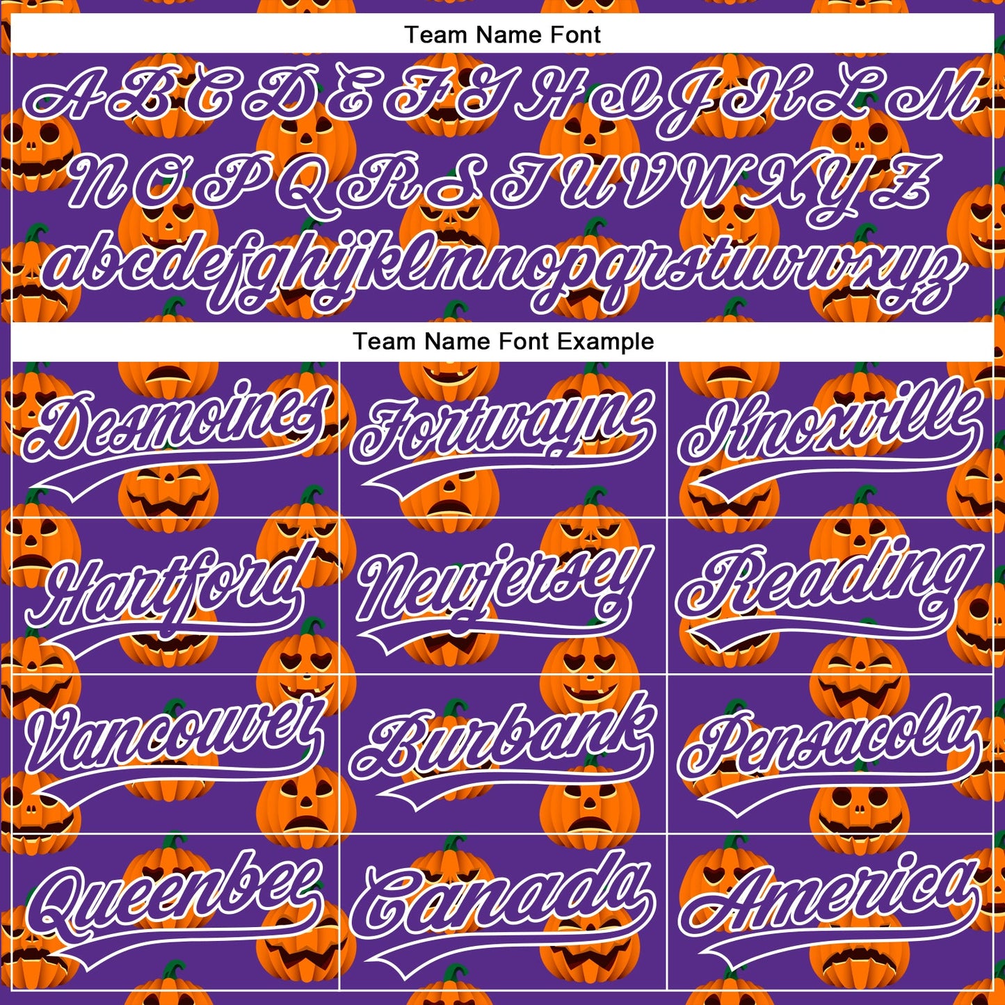 Custom Purple White 3D Halloween Authentic Baseball Jersey view 4