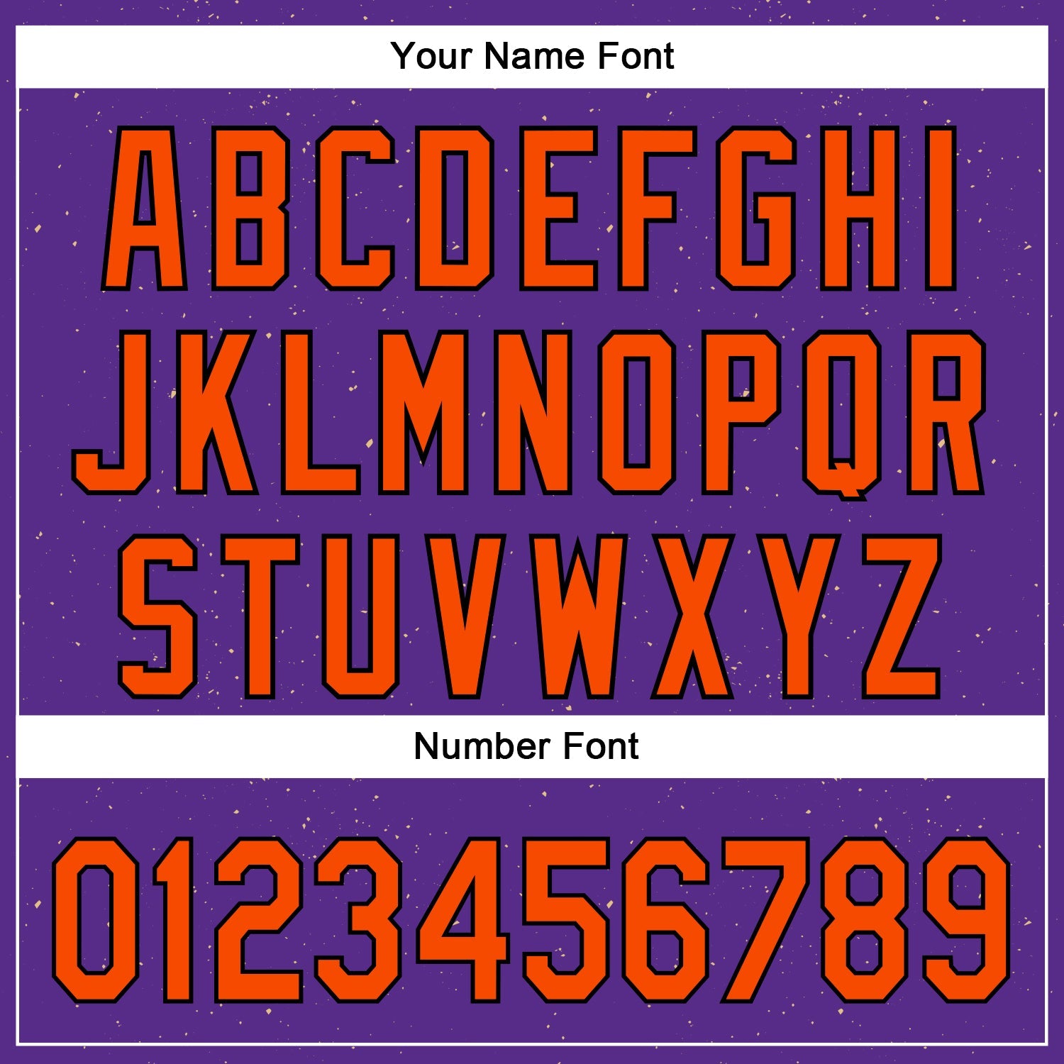 Custom Purple Orange-Black 3D Halloween Authentic Baseball Jersey view 5