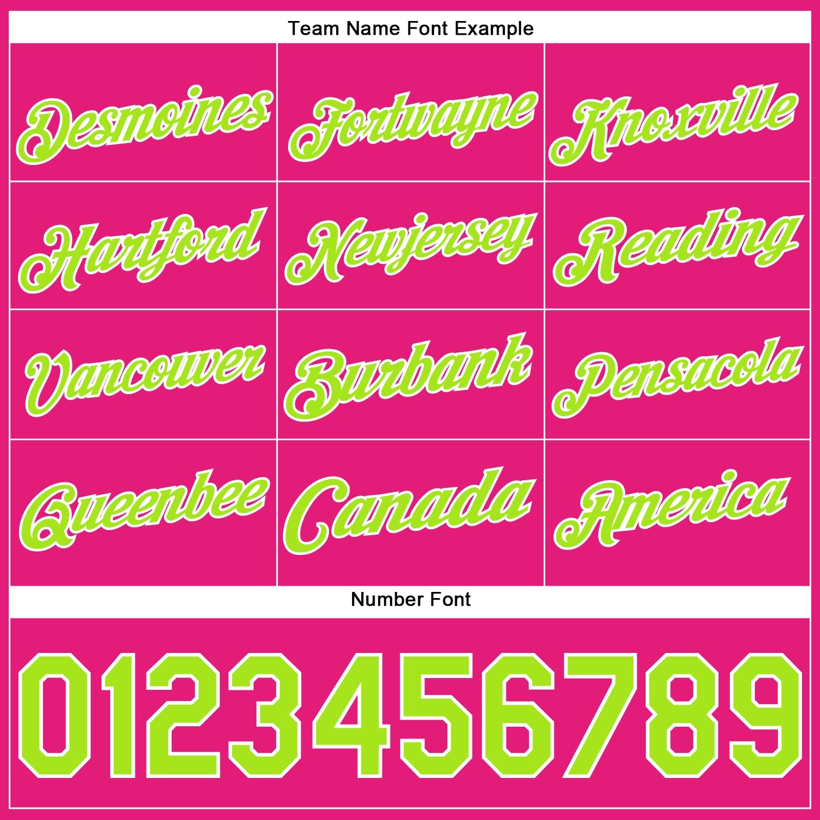 Custom Stitched Hot Pink Neon Green-White 3D Halloween Sports Pullover Sweatshirt Hoodie view 4