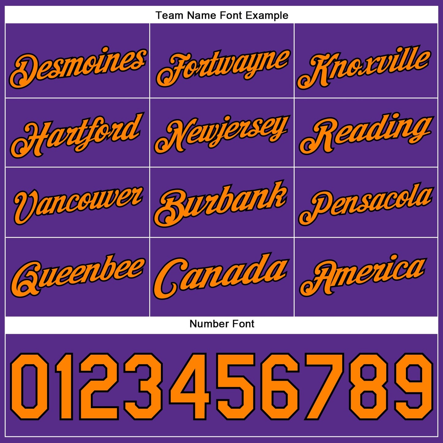 Custom Stitched Purple Bay Orange-Black 3D Halloween Sports Pullover Sweatshirt Hoodie view 4
