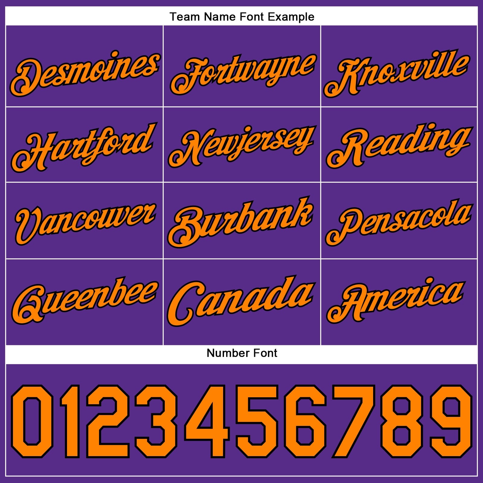 Custom Stitched Purple Bay Orange-Black 3D Halloween Sports Pullover Sweatshirt Hoodie view 4