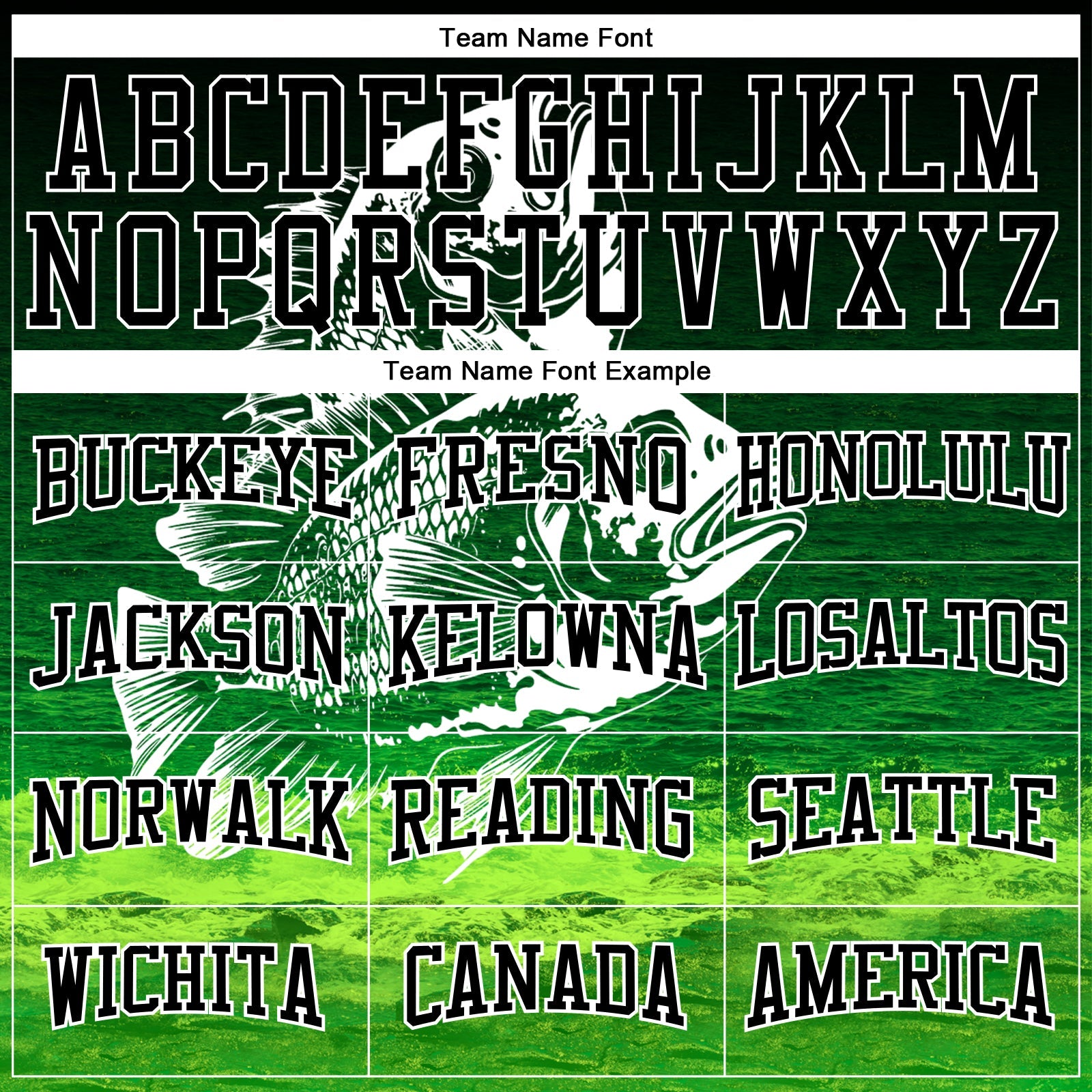 Custom Stitched Black Aurora Green-White 3D Bluegill Fish Fishing Sports Pullover Sweatshirt Hoodie view 3