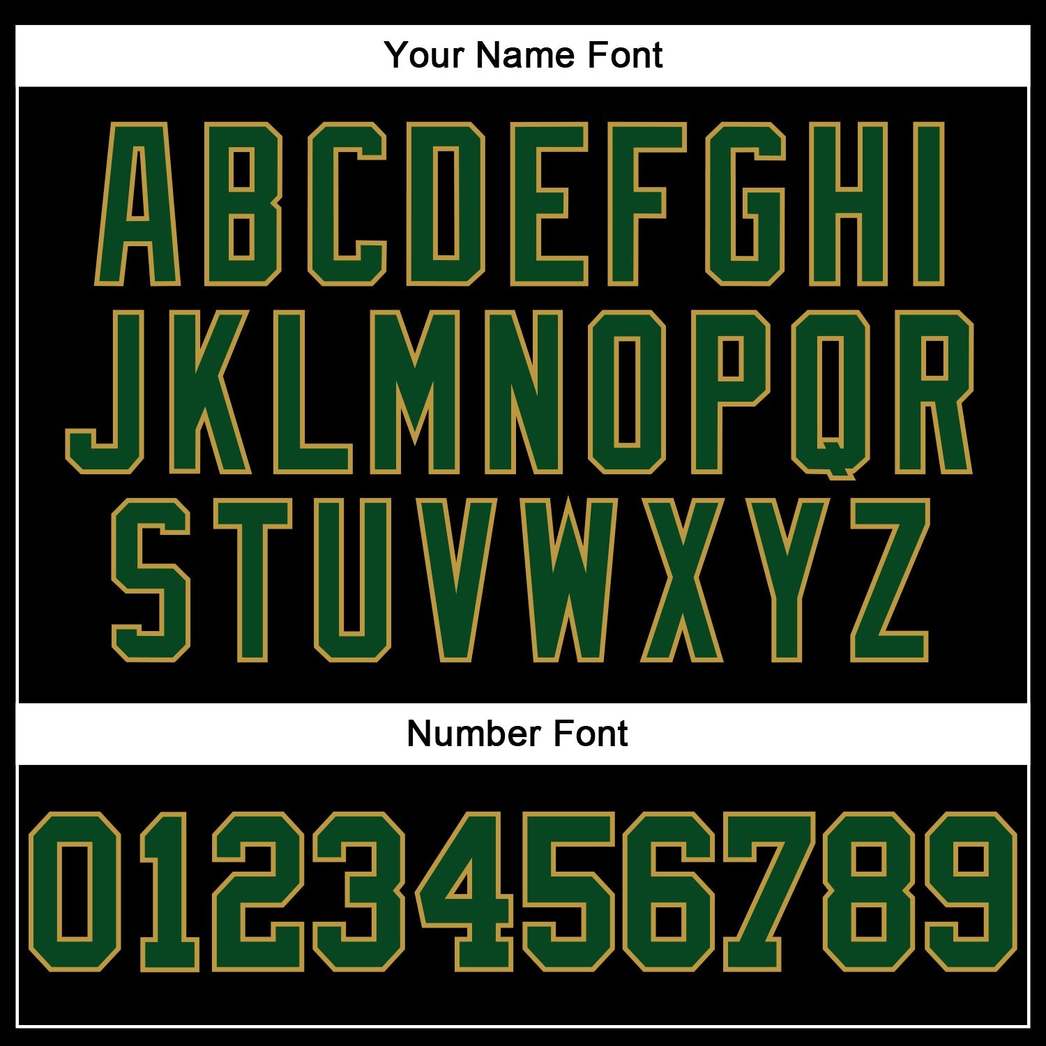 Custom Stitched Black Green-Old Gold 3D Pattern Design Gradient Square Shape Sports Pullover Sweatshirt Hoodie view 4