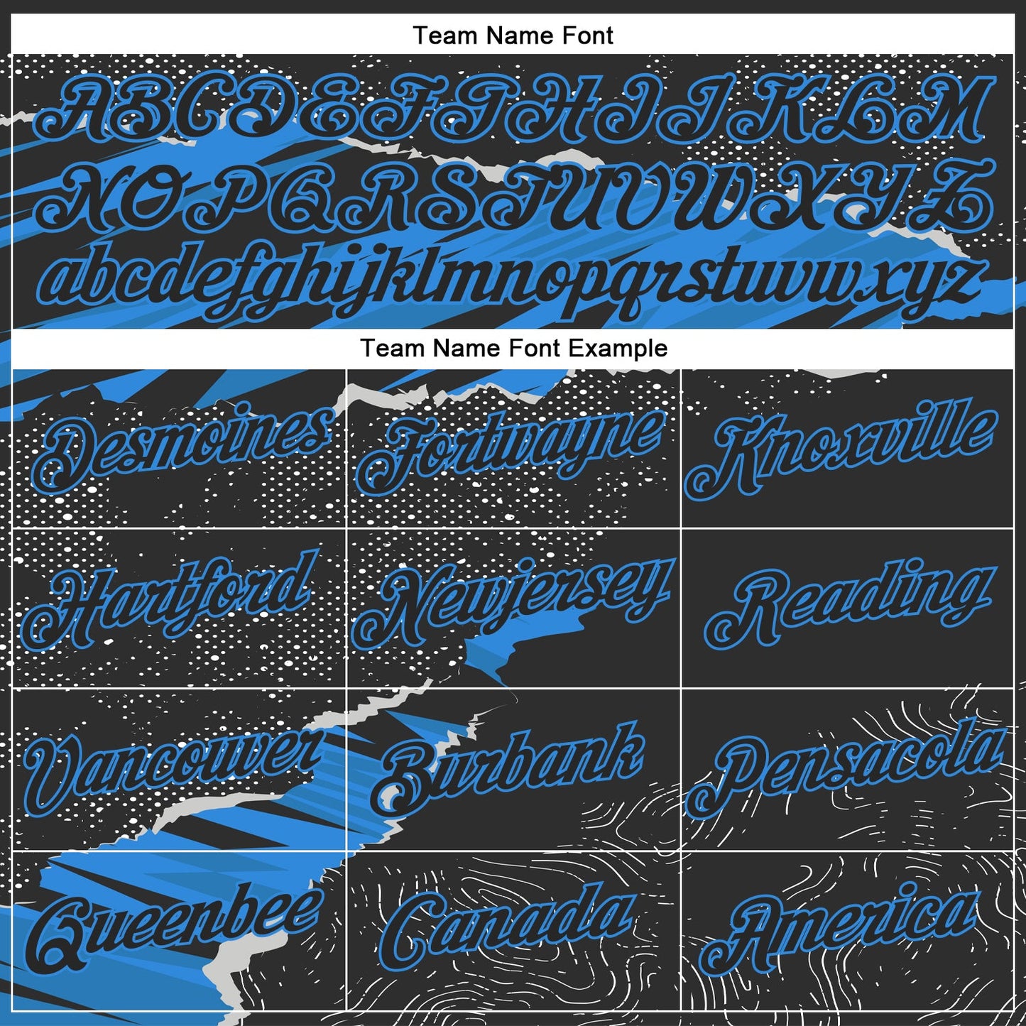 Custom Stitched Black Powder Blue 3D Pattern Design Torn Paper Style Sports Pullover Sweatshirt Hoodie view 3