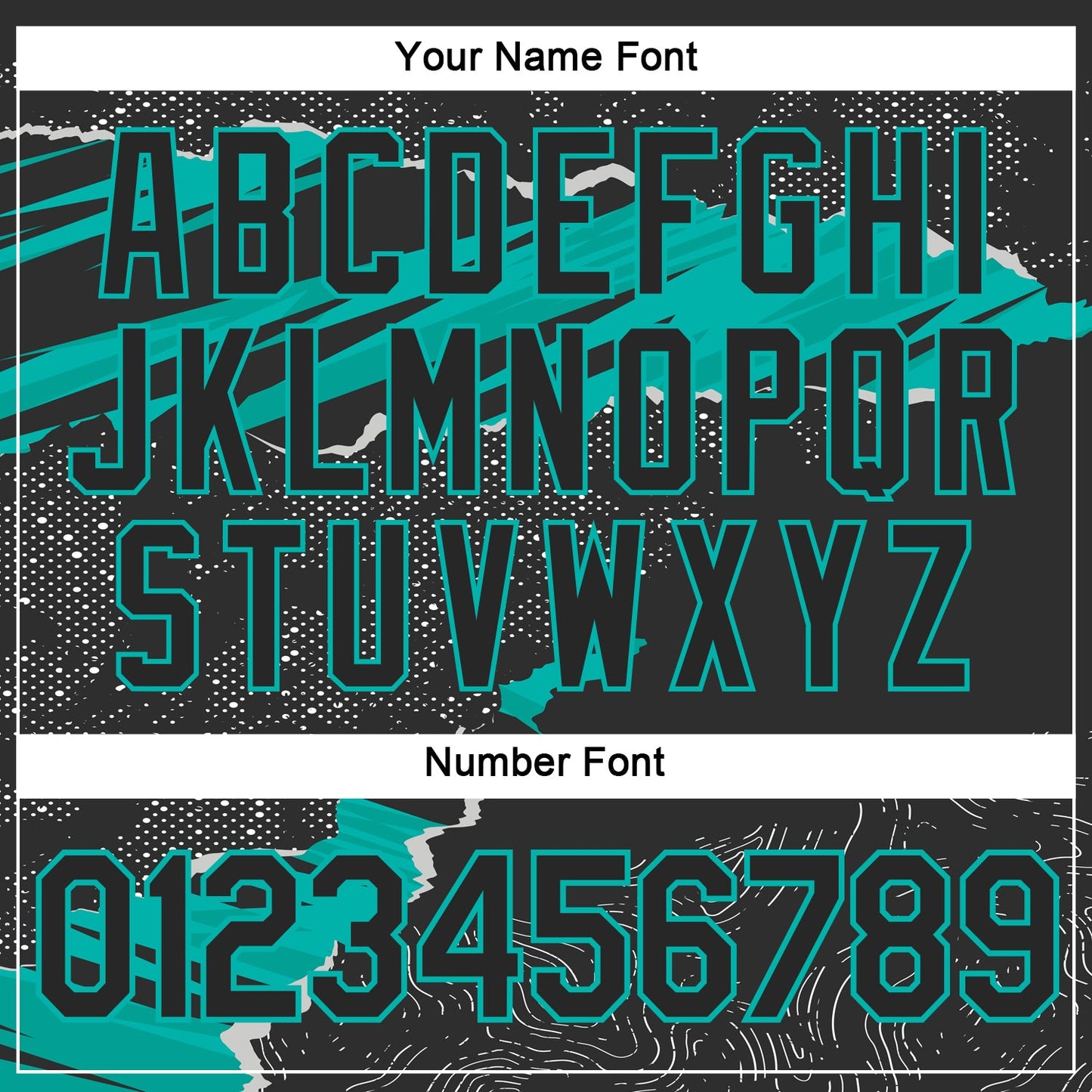 Custom Stitched Black Aqua 3D Pattern Design Torn Paper Style Sports Pullover Sweatshirt Hoodie view 4