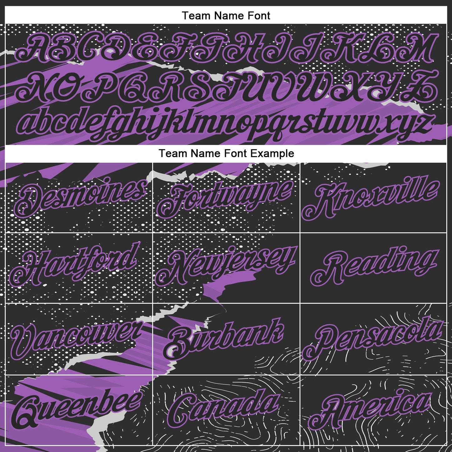 Custom Stitched Black Medium Purple 3D Pattern Design Torn Paper Style Sports Pullover Sweatshirt Hoodie view 3