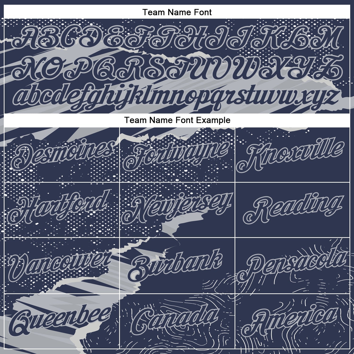 Custom Stitched Navy Gray 3D Pattern Design Torn Paper Style Sports Pullover Sweatshirt Hoodie view 3
