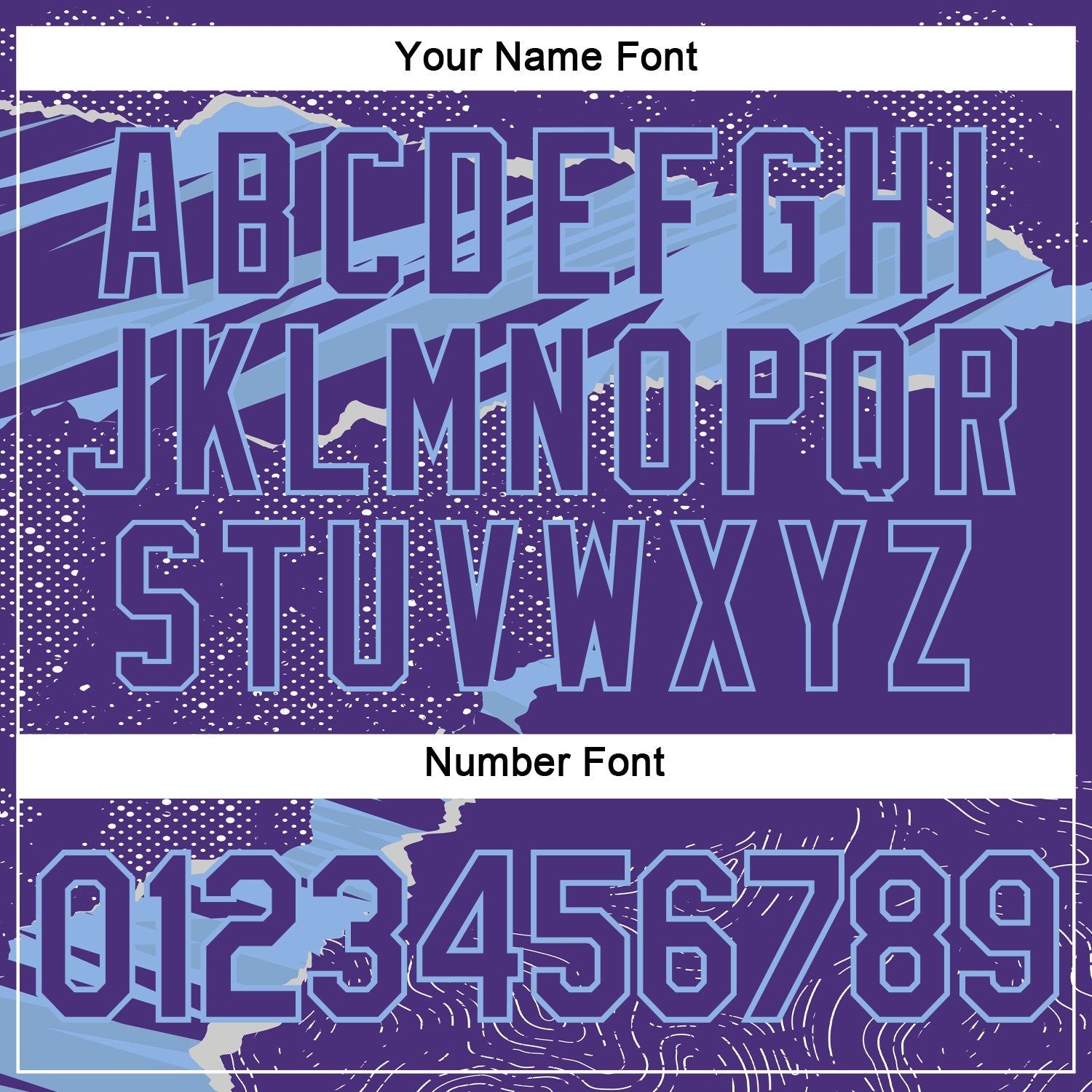 Custom Stitched Purple Light Blue 3D Pattern Design Torn Paper Style Sports Pullover Sweatshirt Hoodie view 4