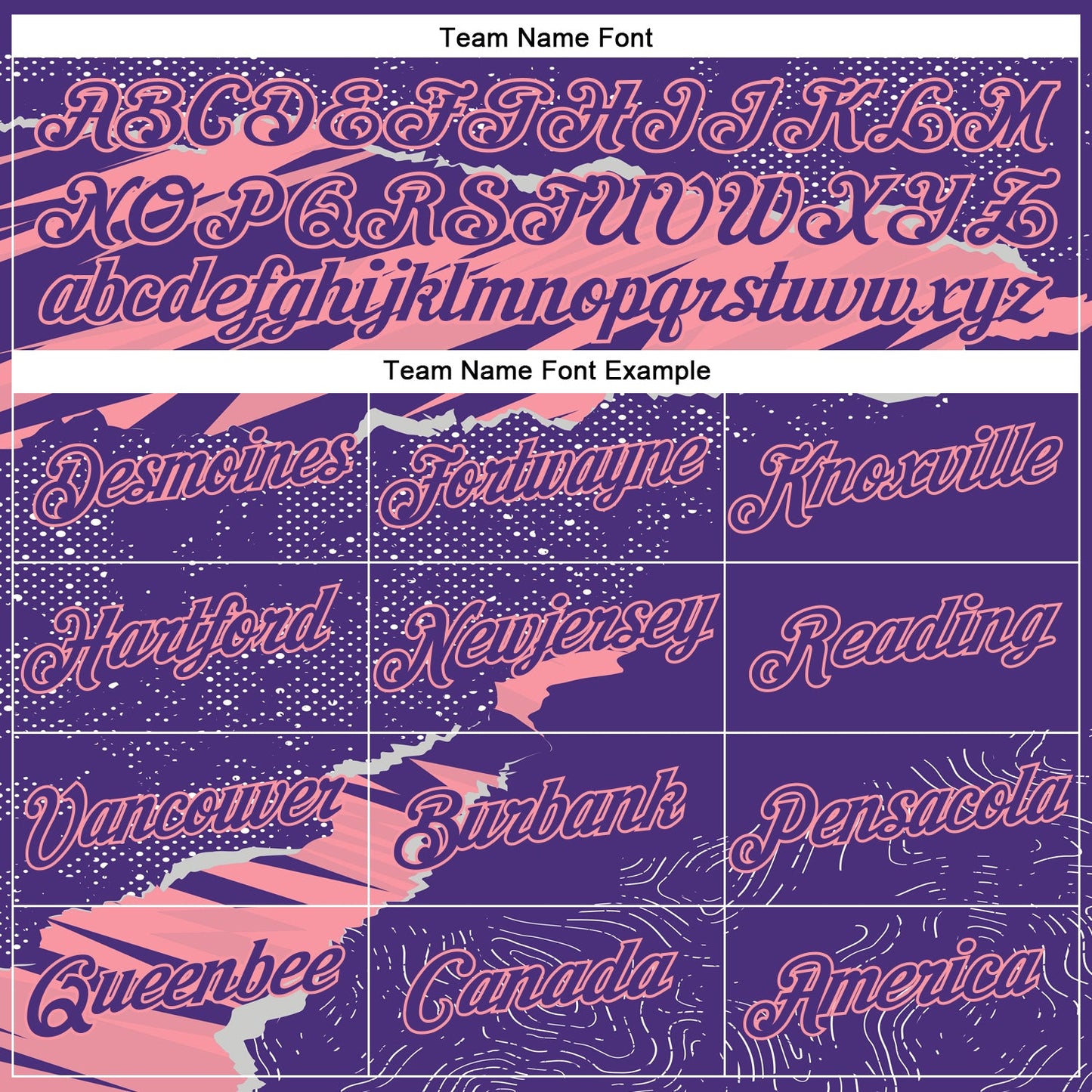 Custom Stitched Purple Medium Pink 3D Pattern Design Torn Paper Style Sports Pullover Sweatshirt Hoodie view 3