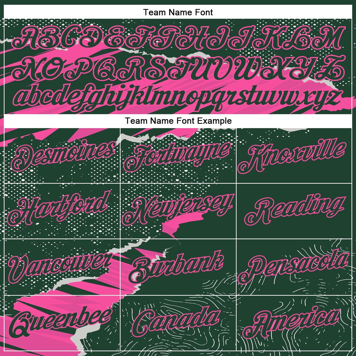 Custom Stitched Green Pink 3D Pattern Design Torn Paper Style Sports Pullover Sweatshirt Hoodie view 3
