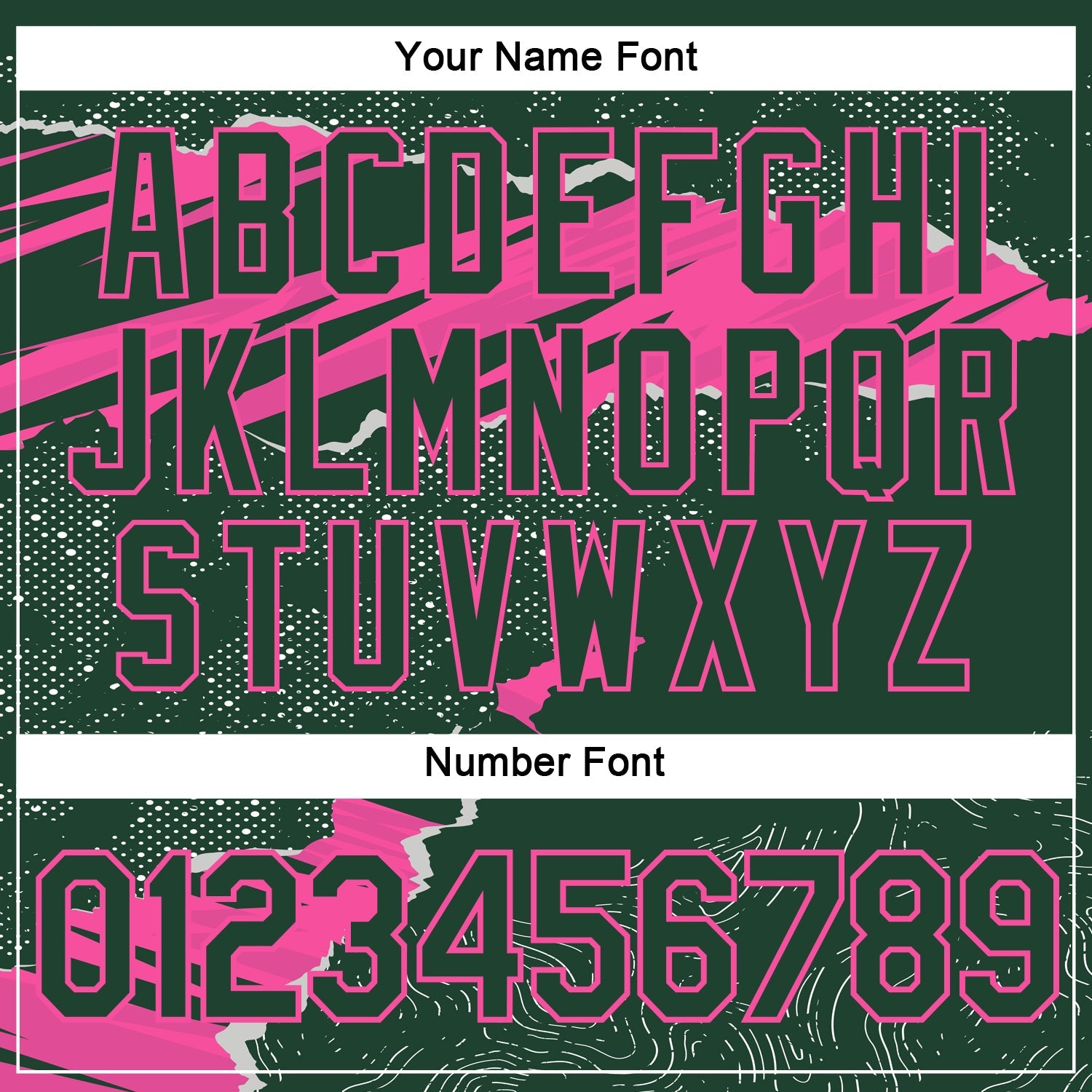 Custom Stitched Green Pink 3D Pattern Design Torn Paper Style Sports Pullover Sweatshirt Hoodie view 4