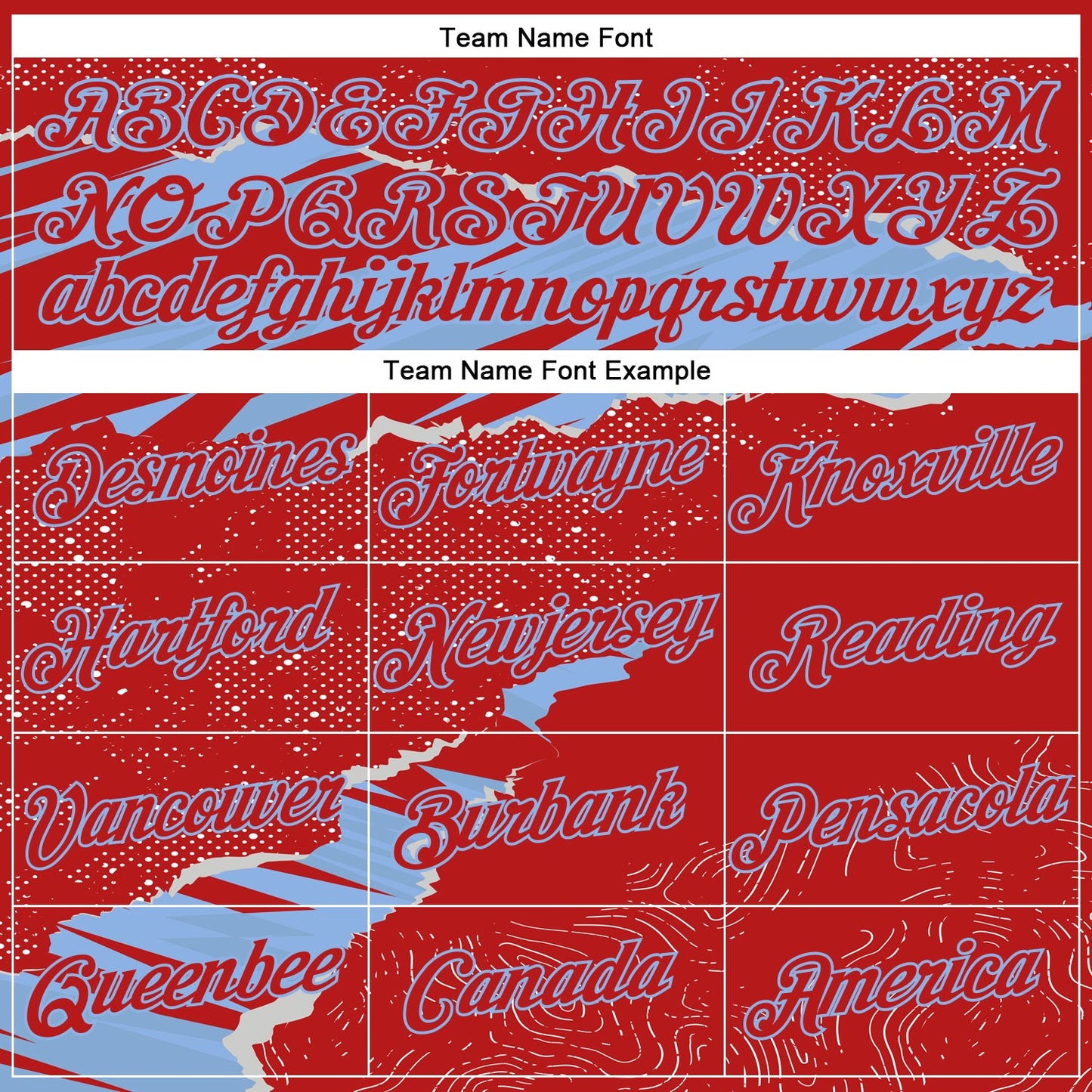 Custom Stitched Red Light Blue 3D Pattern Design Torn Paper Style Sports Pullover Sweatshirt Hoodie view 3
