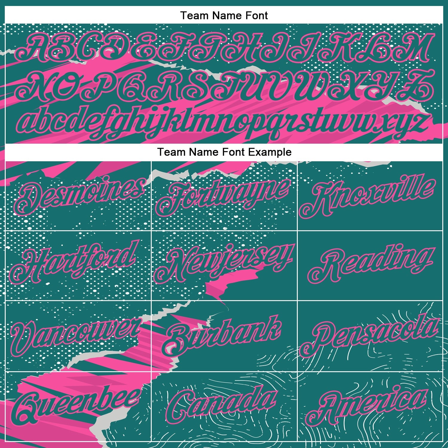 Custom Stitched Teal Pink 3D Pattern Design Torn Paper Style Sports Pullover Sweatshirt Hoodie view 3