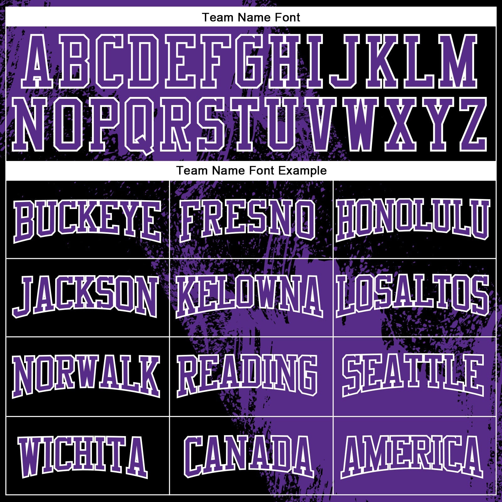 Custom Stitched Black Purple-White 3D Pattern Design Abstract Brush Stroke Sports Pullover Sweatshirt Hoodie view 3