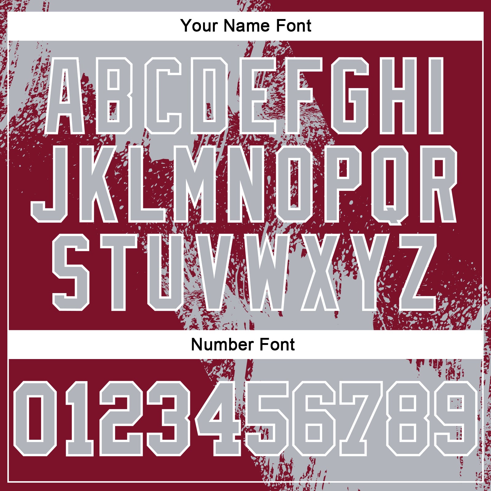 Custom Stitched Crimson Gray-White 3D Pattern Design Abstract Brush Stroke Sports Pullover Sweatshirt Hoodie view 4