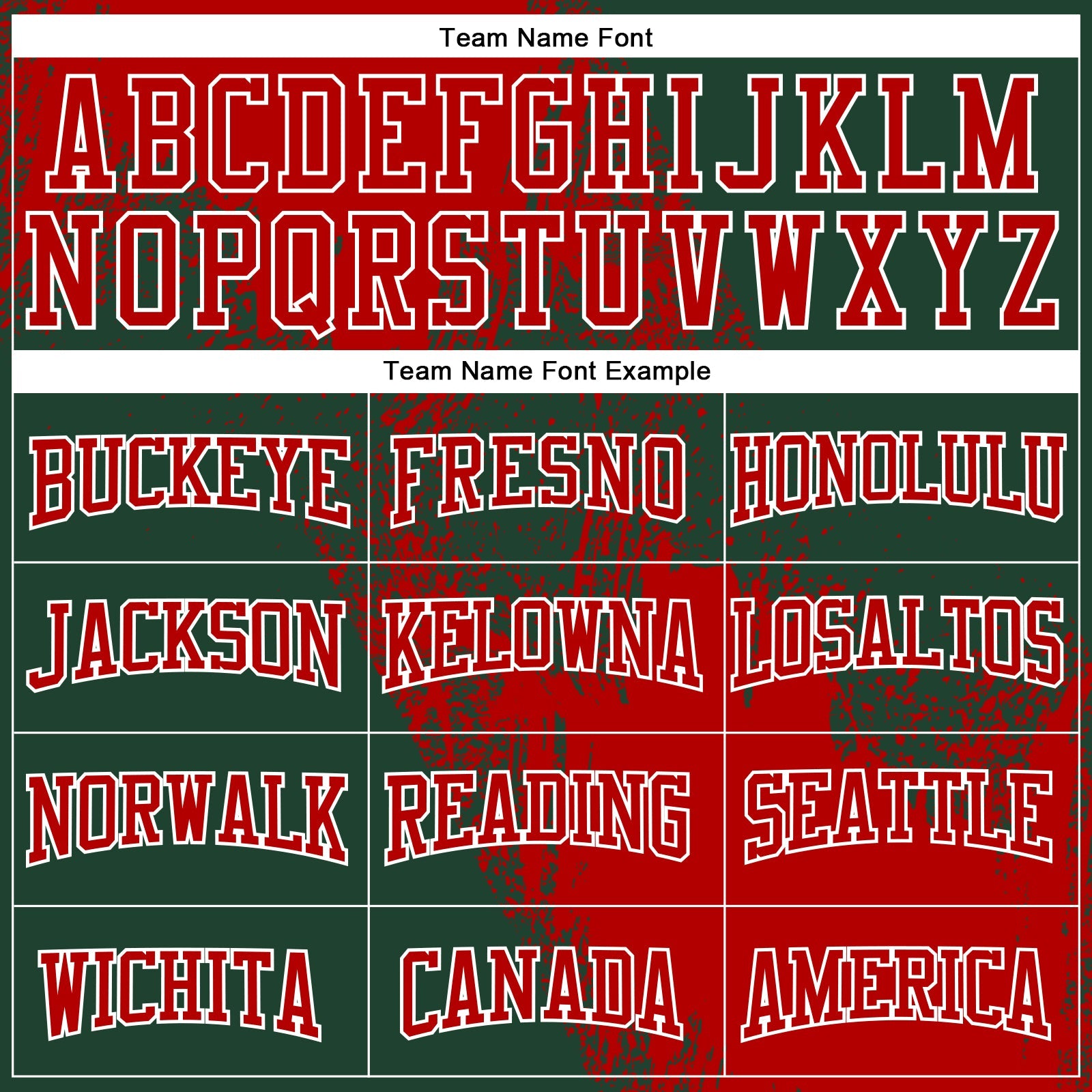 Custom Stitched Green Red-White 3D Pattern Design Abstract Brush Stroke Sports Pullover Sweatshirt Hoodie view 3