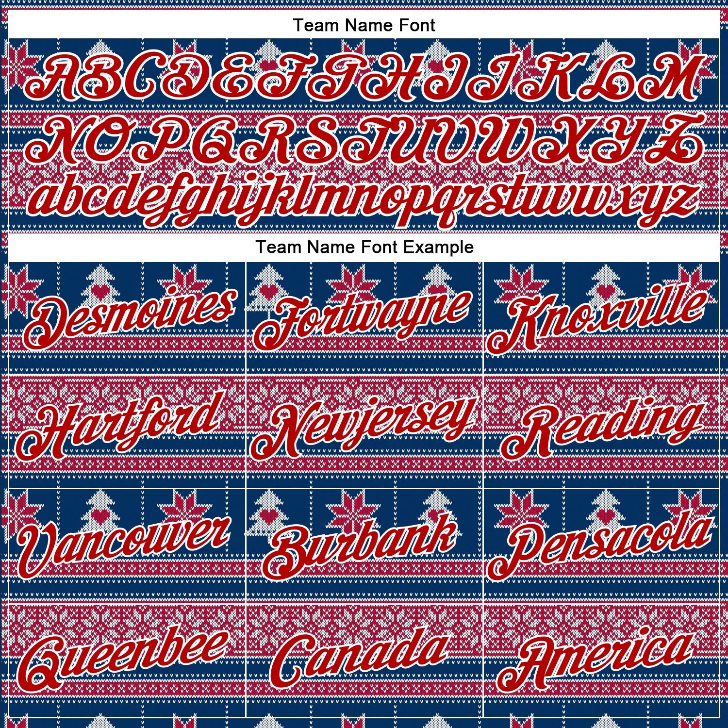 Custom Stitched Navy Red-White 3D Christmas Sports Pullover Sweatshirt Hoodie view 3