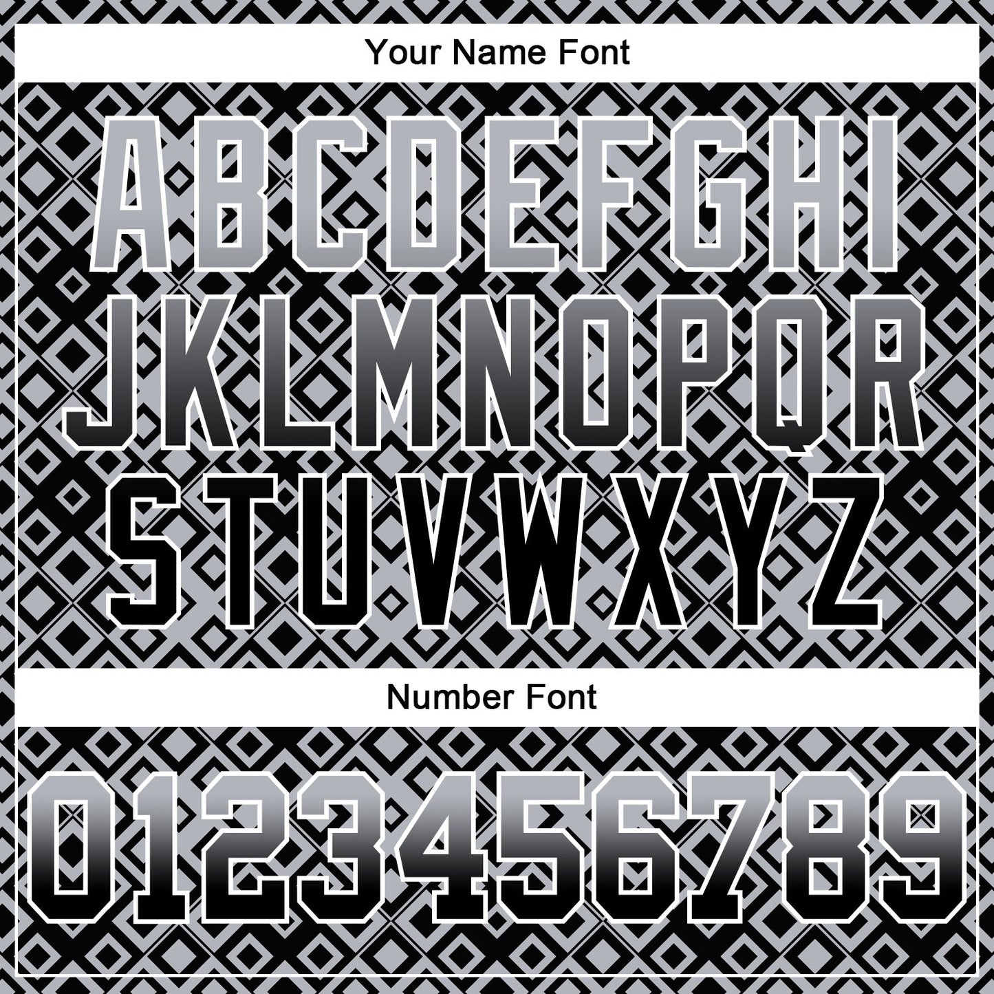 Custom Stitched Gray Black-White 3D Pattern Design Geometric Gradient Square Shapes Sports Pullover Sweatshirt Hoodie view 4