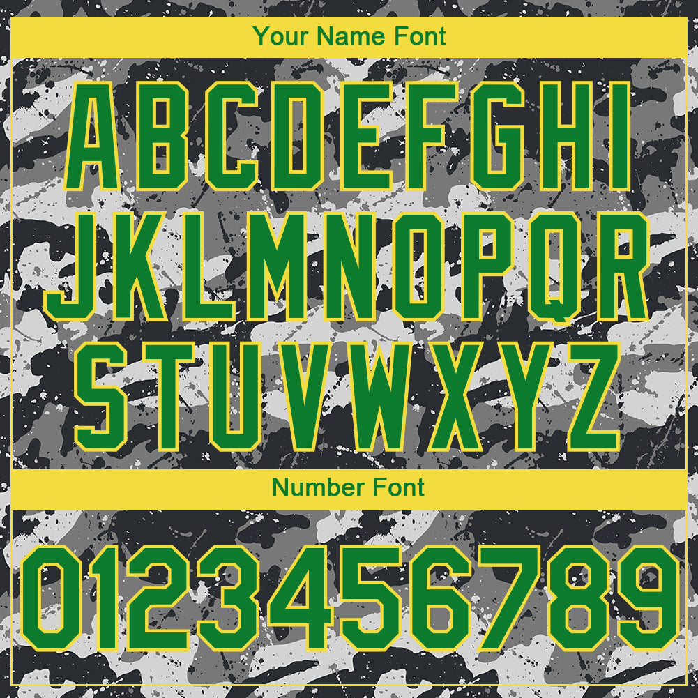 Custom Camo Grass Green-Yellow 3D Brasil Brazilian Flag Sports Pullover Sweatshirt Salute To Service Hoodie view 4