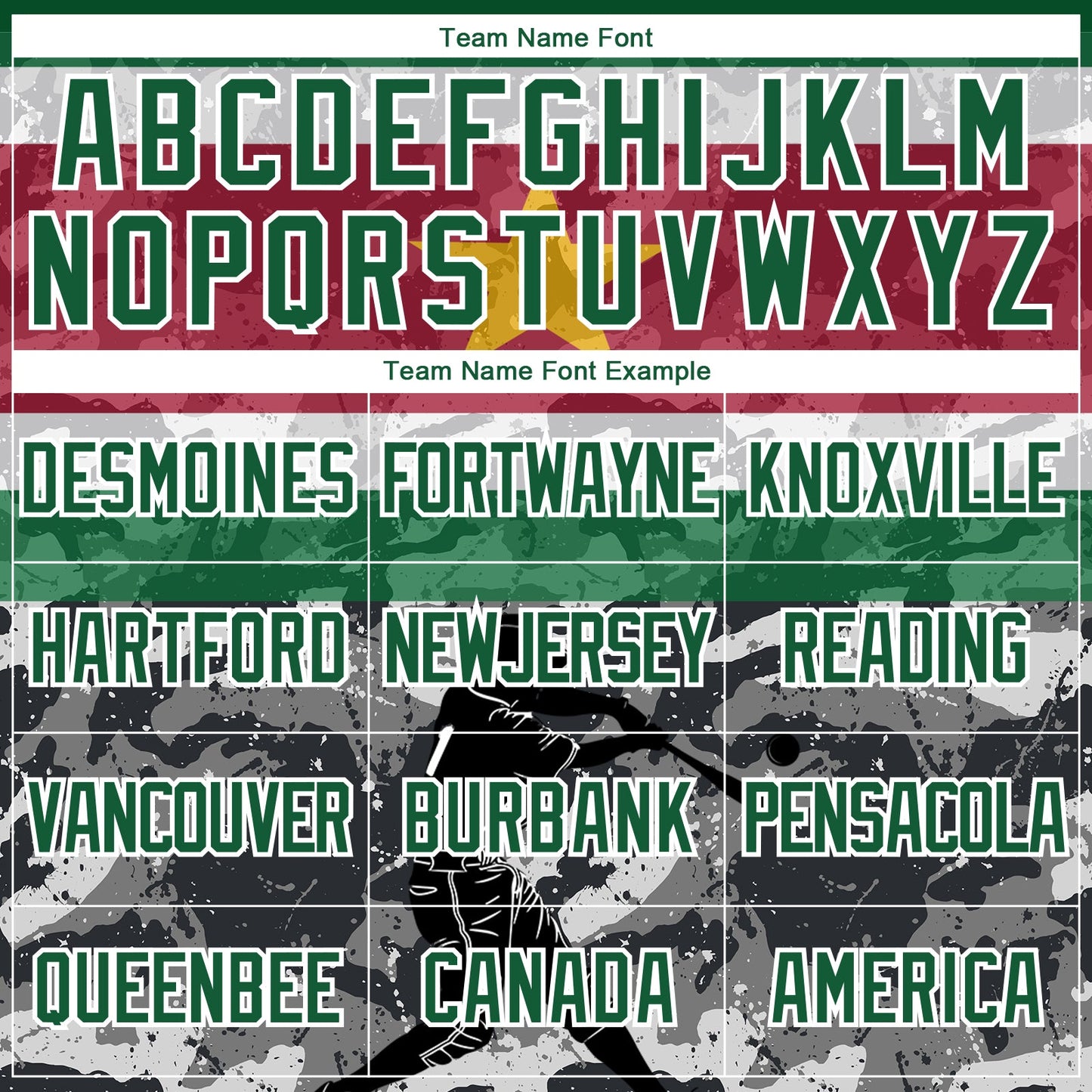 Custom Camo Kelly Green-White 3D Suriname Surinamese Flag Sports Pullover Sweatshirt Salute To Service Hoodie view 3