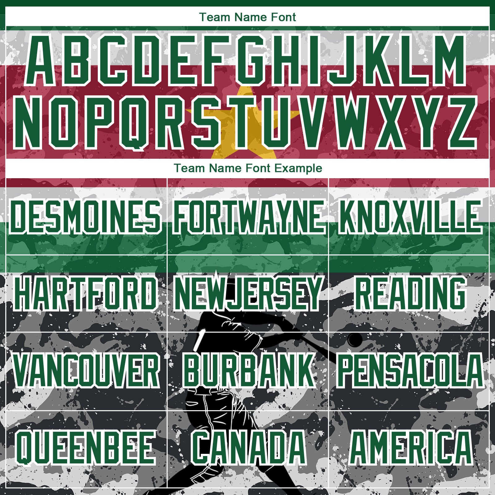 Custom Camo Kelly Green-White 3D Suriname Surinamese Flag Sports Pullover Sweatshirt Salute To Service Hoodie view 3