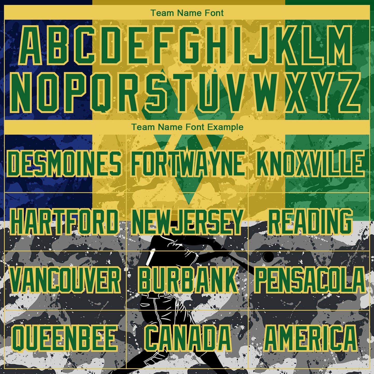 Custom Camo Yellow-Grass Green 3D Saint Vincent And The Grenadines Flag Sports Pullover Sweatshirt Salute To Service Hoodie view 3