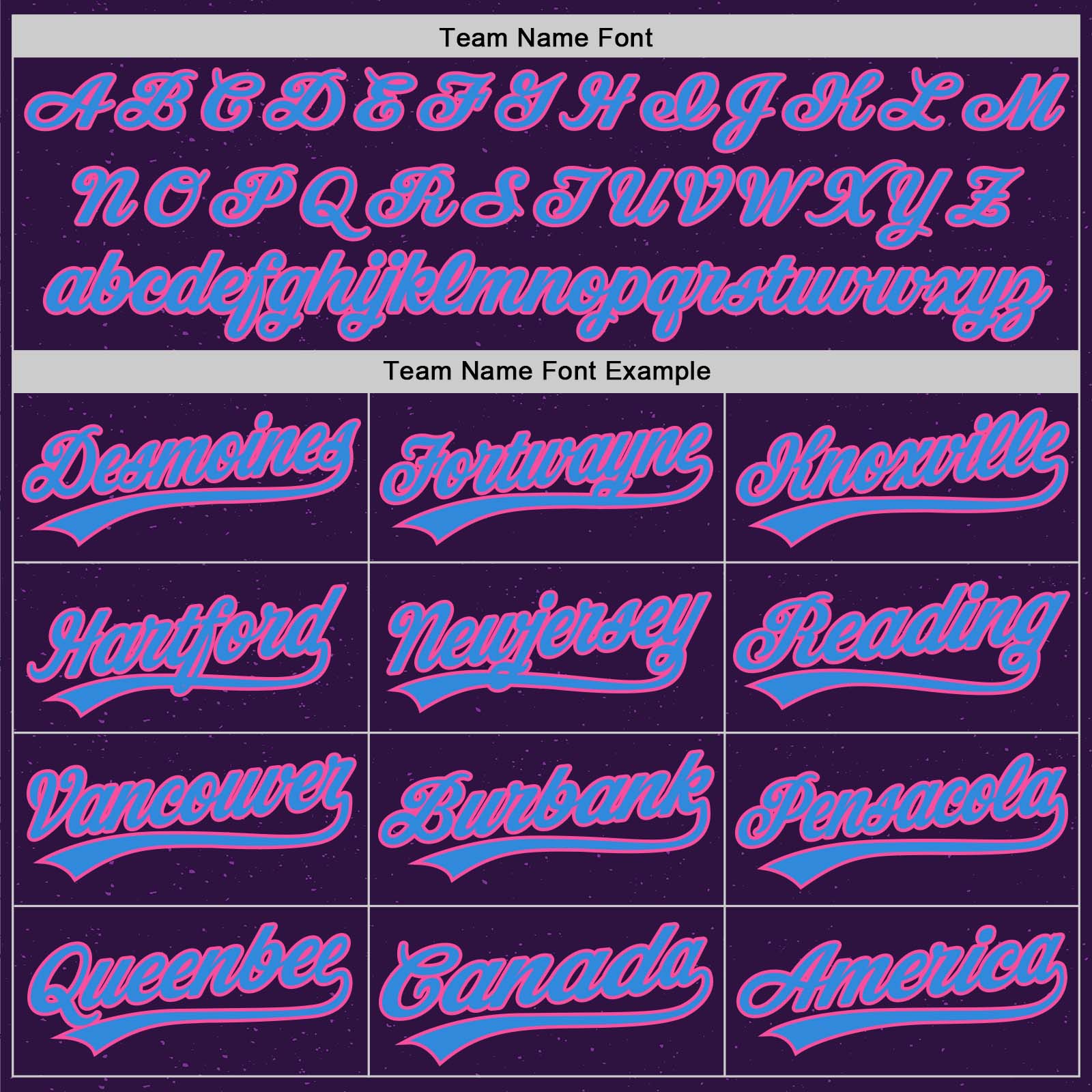 Custom Purple Electric Blue-Pink 3D Love Heart Valentine's Day Authentic Baseball Jersey view 4