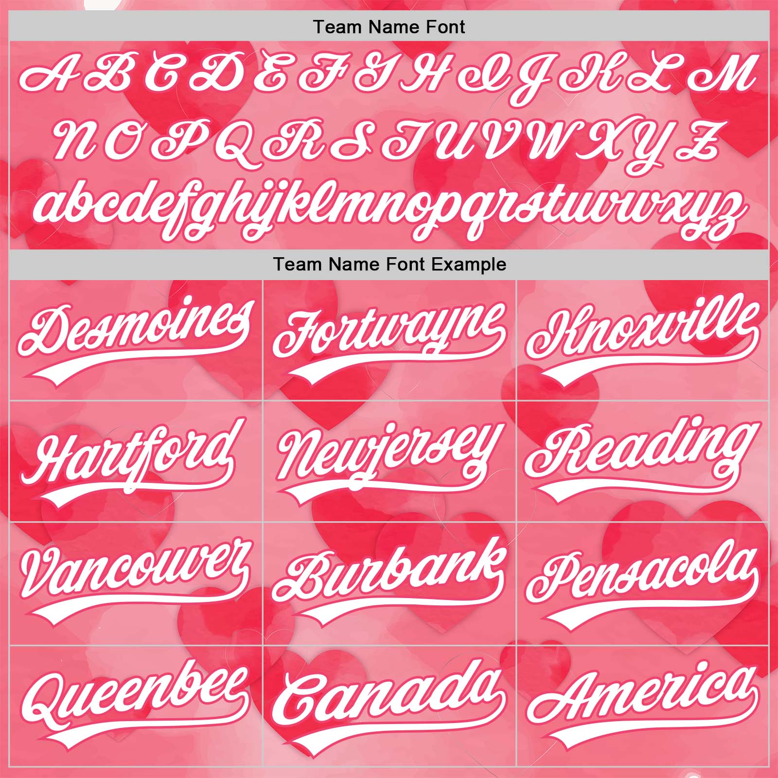 Custom Neon Pink White 3D Love Heart Valentine's Day Authentic Baseball Jersey view 4