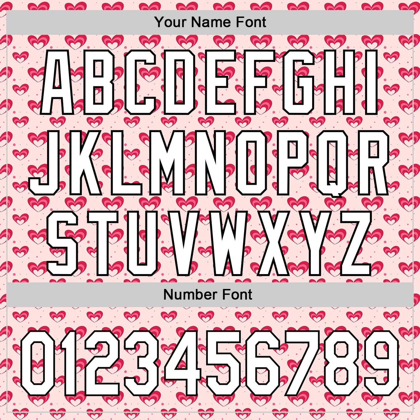 Custom Light Pink White-Black 3D Love Heart Valentine's Day Authentic Baseball Jersey view 5