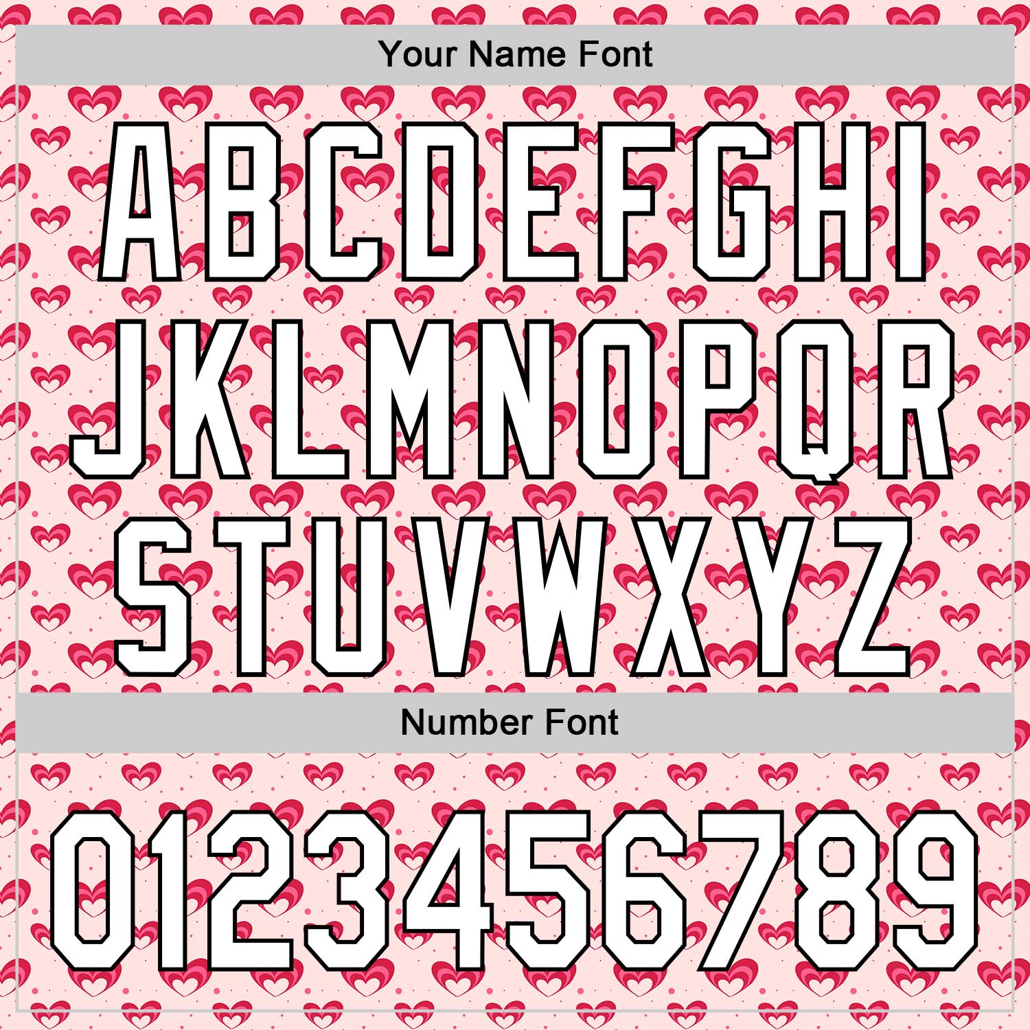 Custom Light Pink White-Black 3D Love Heart Valentine's Day Authentic Baseball Jersey view 5