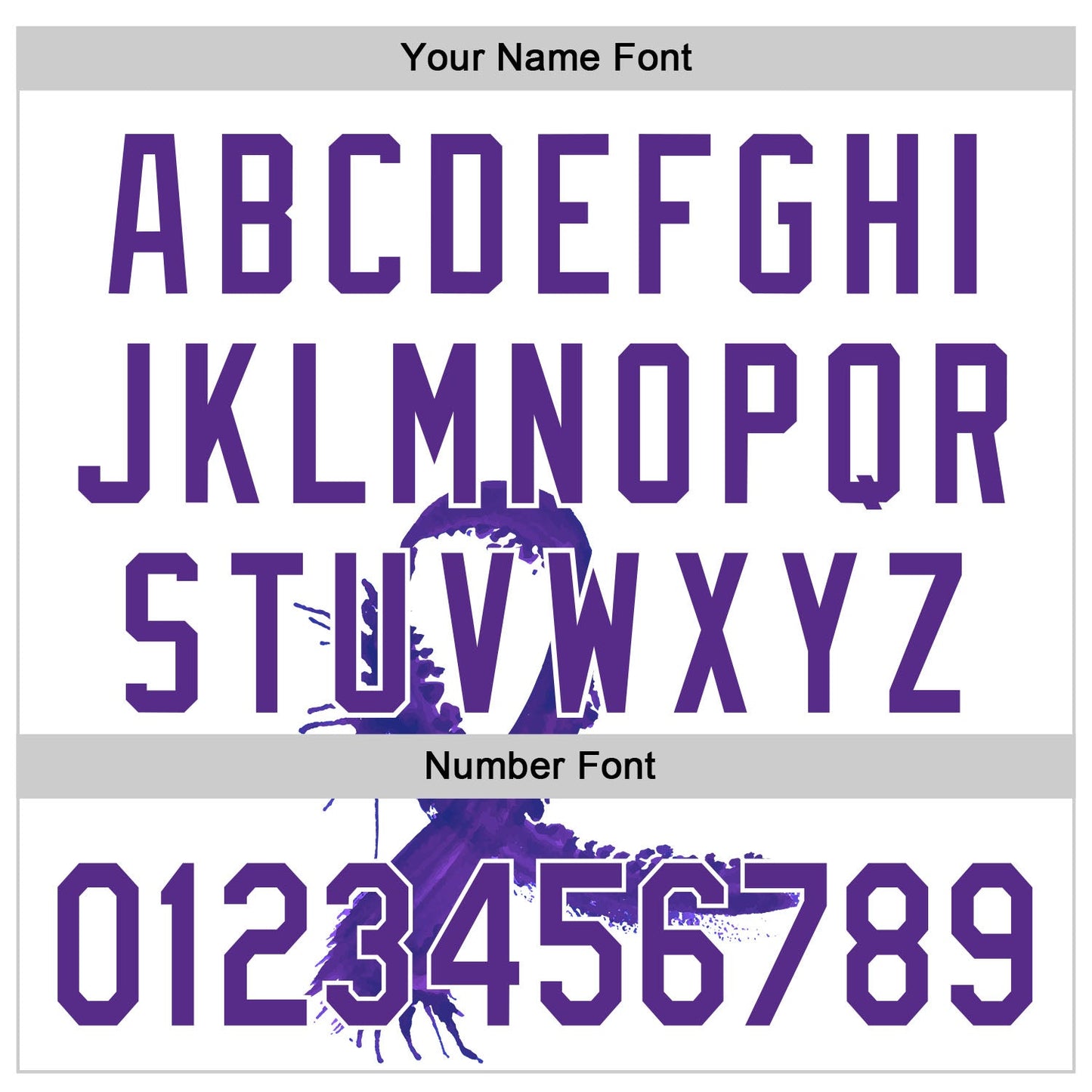 Custom White Purple 3D Testicular Cancer Ribbon Authentic Baseball Jersey view 5
