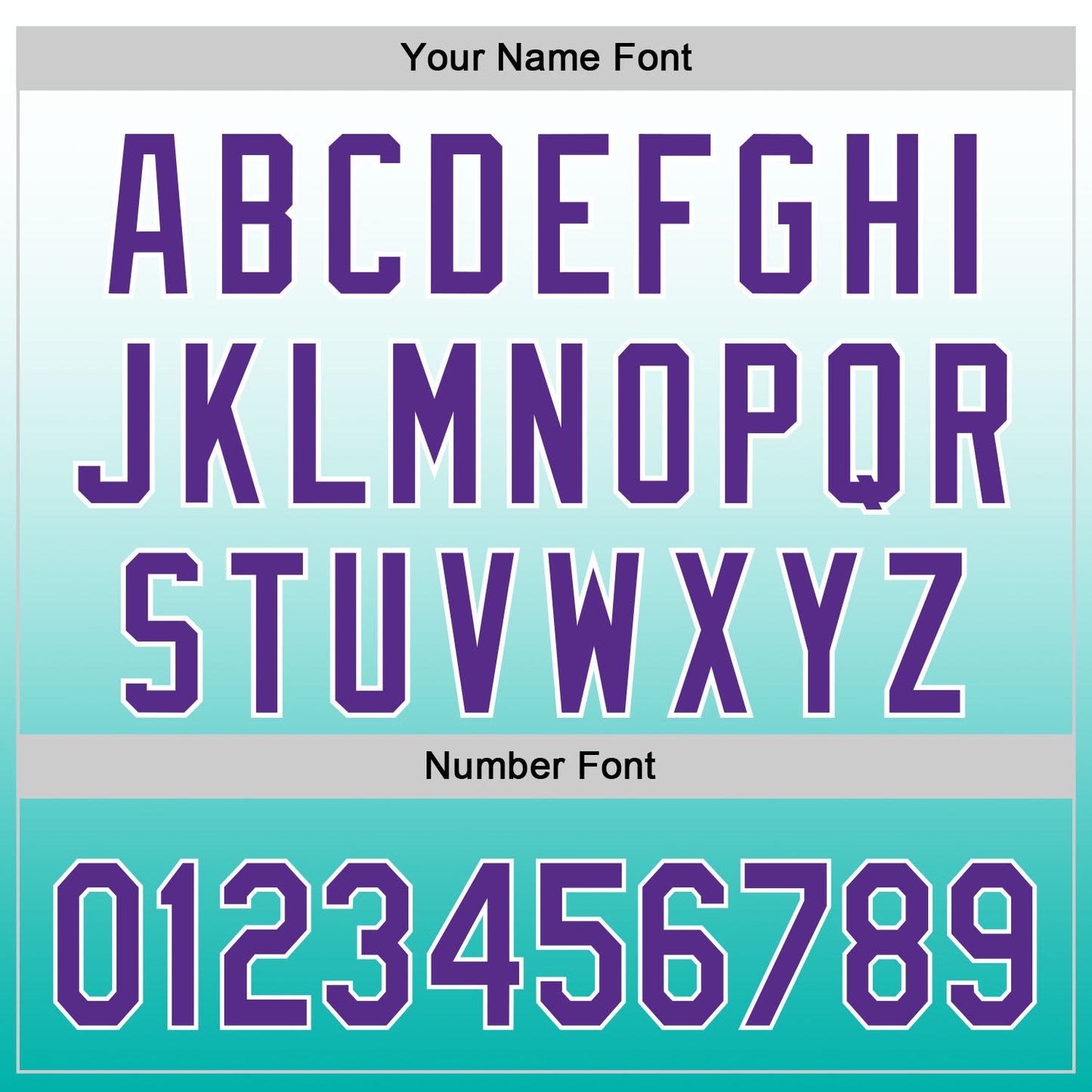 Custom White Purple-Aqua 3D Testicular Cancer Ribbon Authentic Baseball Jersey view 5