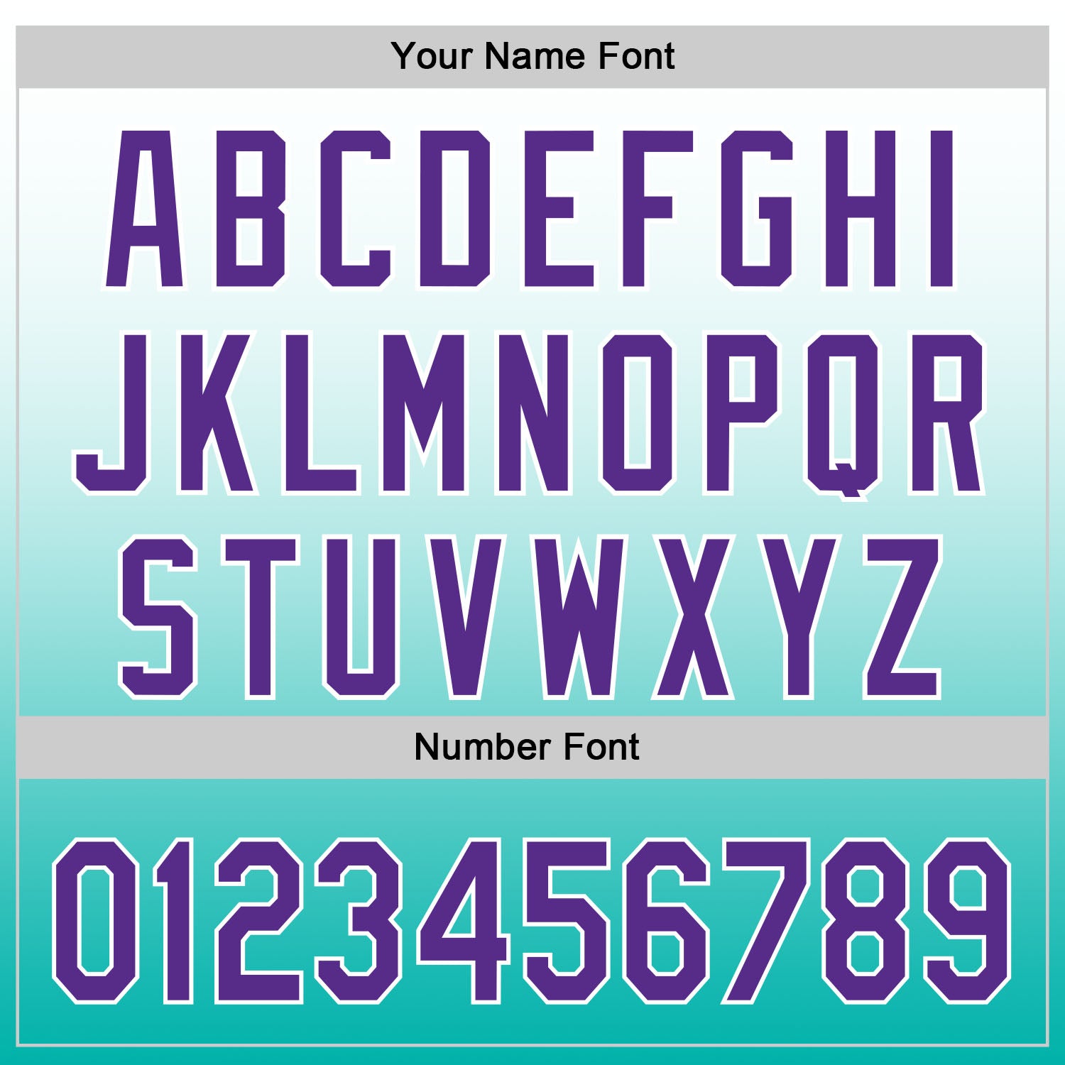 Custom White Purple-Aqua 3D Testicular Cancer Ribbon Authentic Baseball Jersey view 5