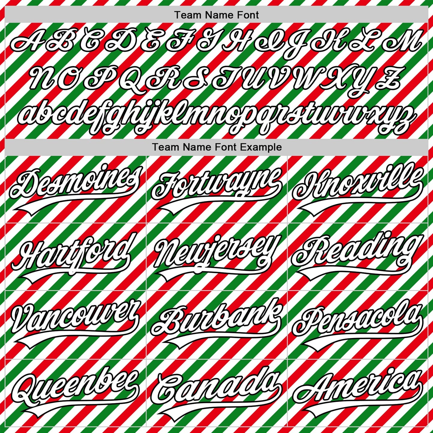 Custom White Black Red-Kelly Green 3D Funny Christmas Authentic Baseball Jersey view 4