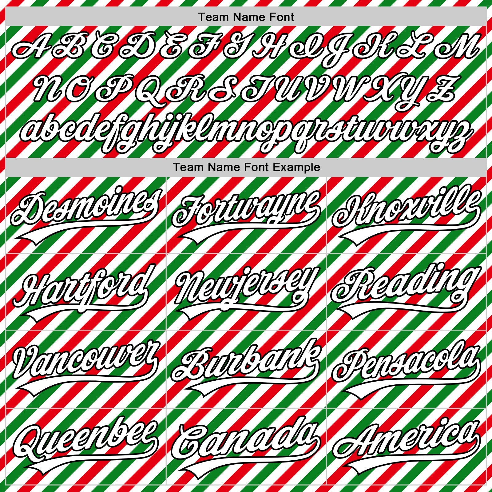 Custom White Black Red-Kelly Green 3D Funny Christmas Authentic Baseball Jersey view 4