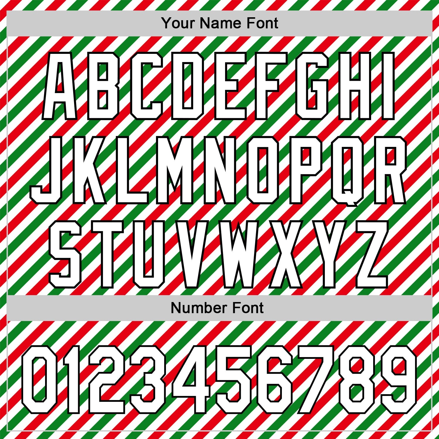 Custom White Black Red-Kelly Green 3D Funny Christmas Authentic Baseball Jersey view 5