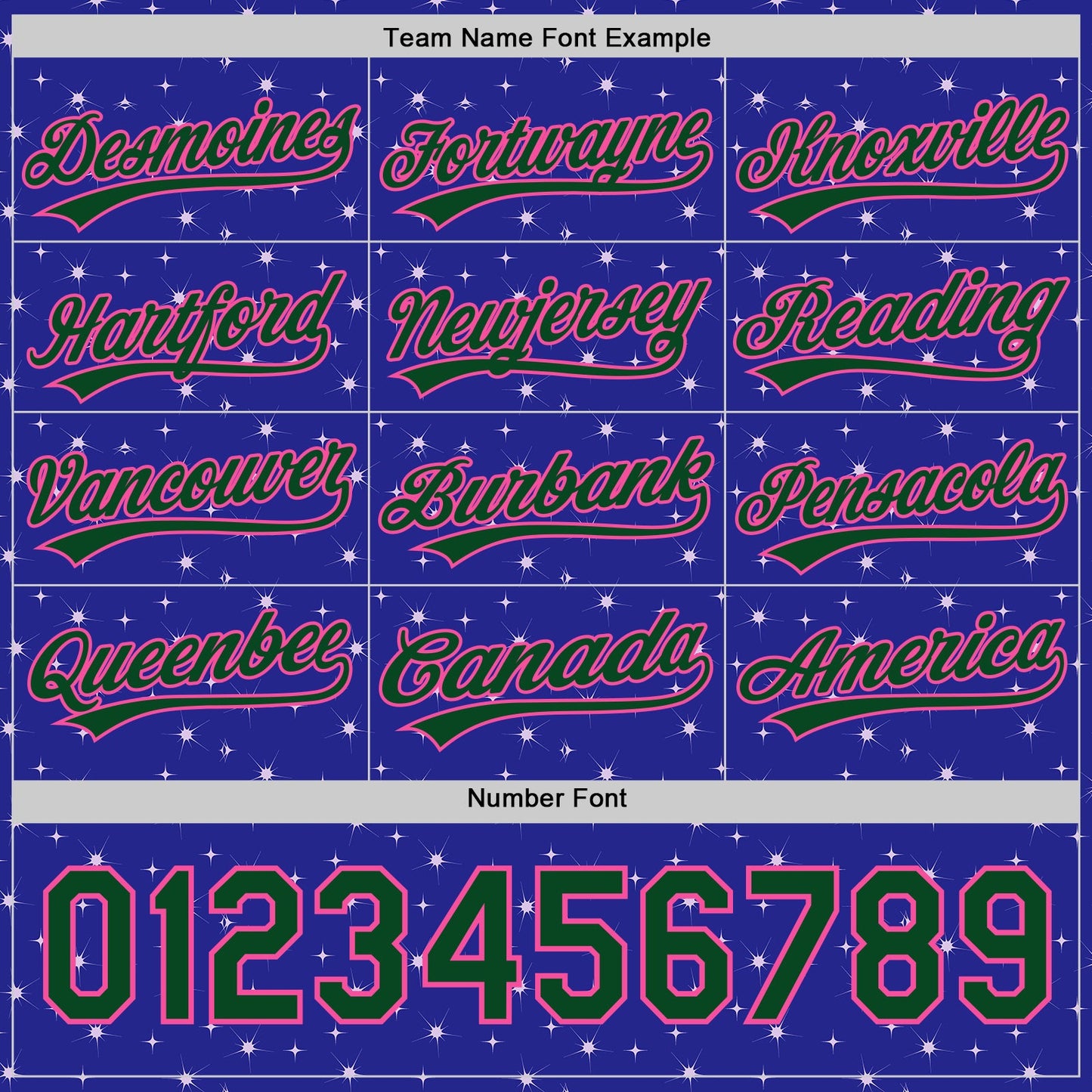 Custom Royal Green-Pink 3D Funny Christmas Authentic Baseball Jersey view 4