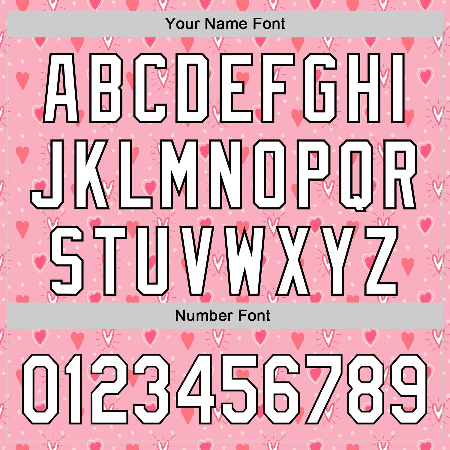 Custom Light Pink White-Black 3D Love Heart Valentine's Day Authentic Baseball Jersey view 5