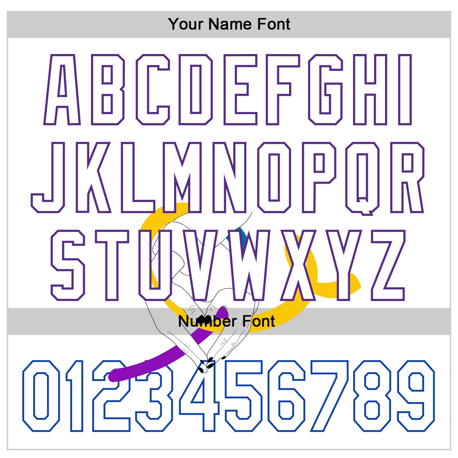 Custom White Purple Thunder Blue-Yellow 3D Bladder Cancer Ribbon Authentic Baseball Jersey view 5