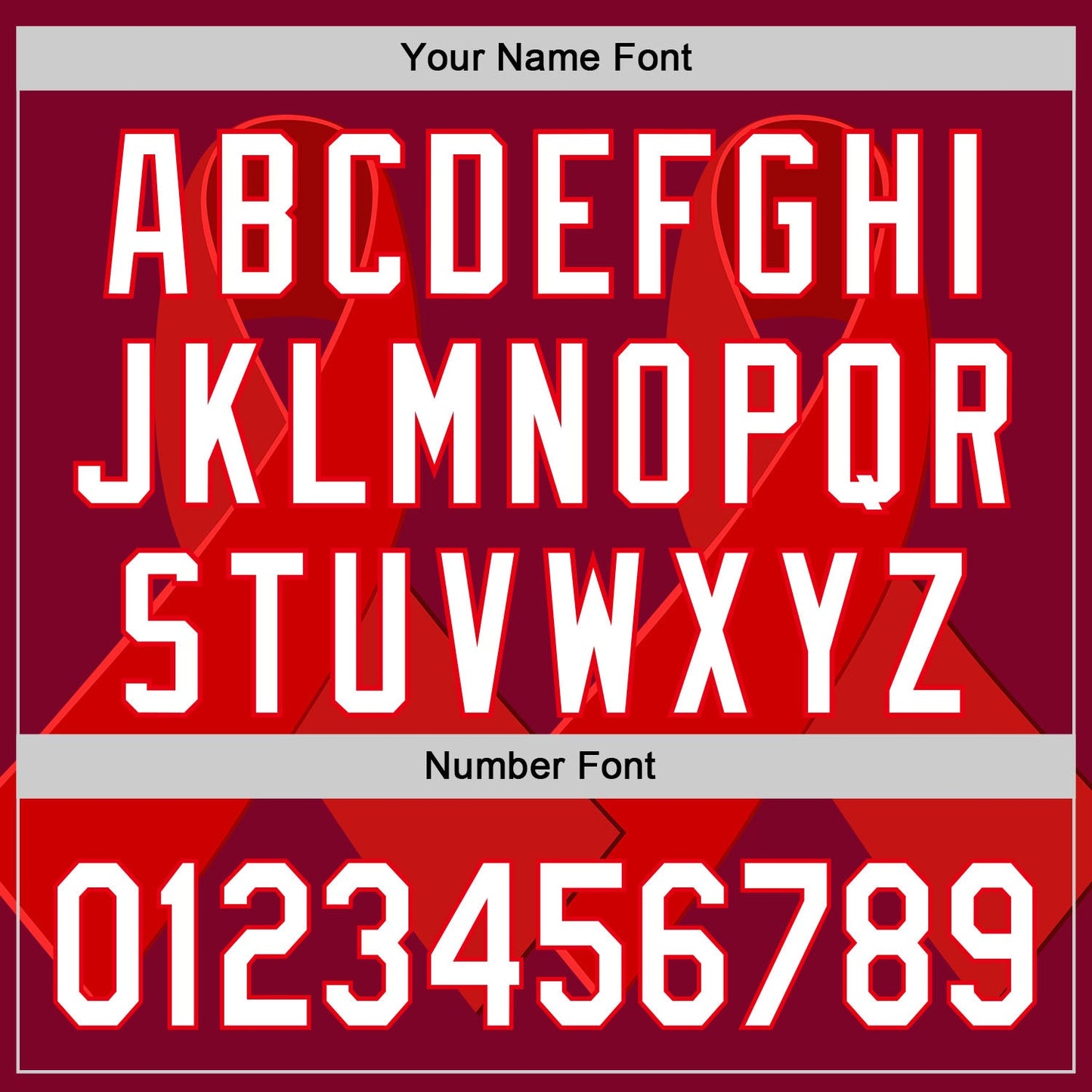 Custom Maroon White-Fire Red 3D Blood Cancer Ribbon Authentic Baseball Jersey view 5