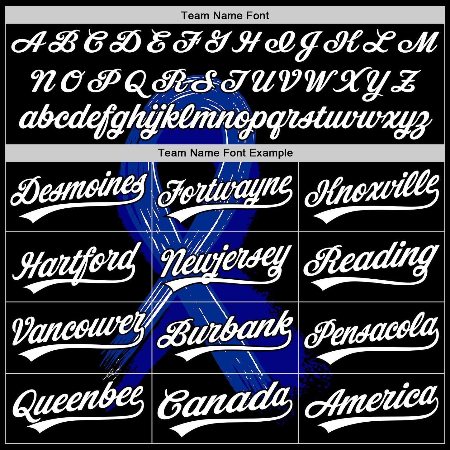 Custom Black White-Royal 3D Colorectal Cancer Ribbon Authentic Baseball Jersey view 4