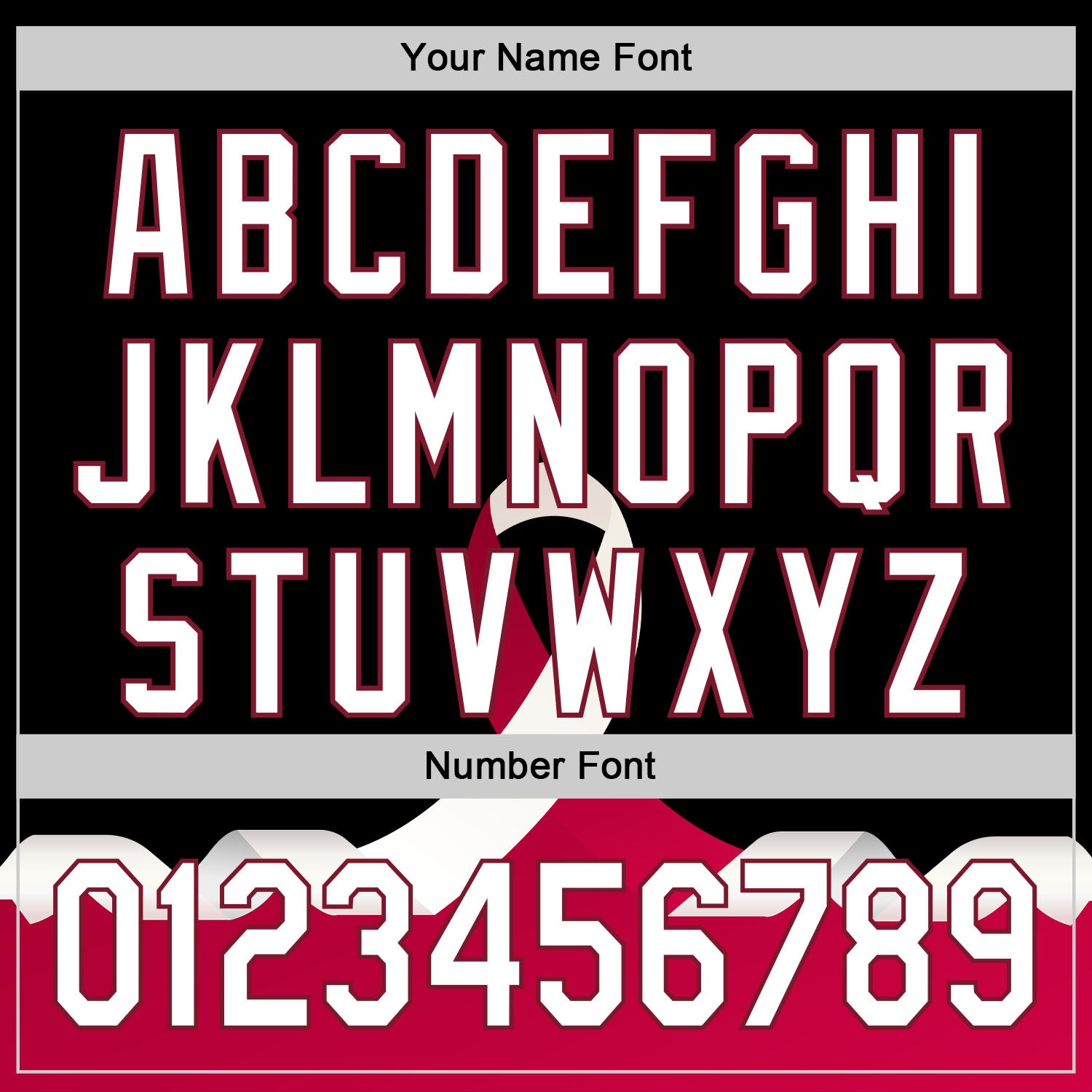 Custom Black White-Crimson 3D Head And Neck Cancer Ribbon Authentic Baseball Jersey view 5