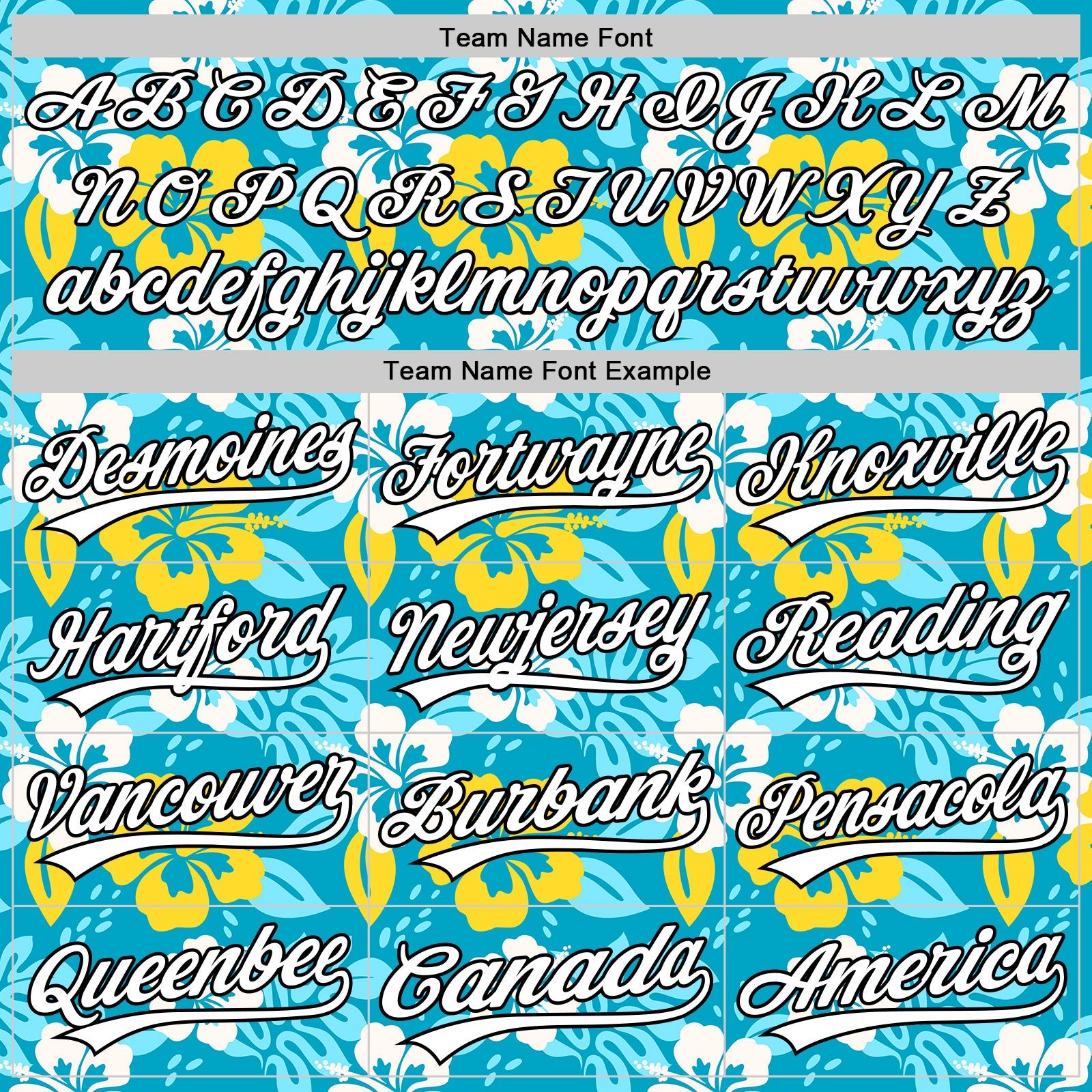Custom Lakes Blue White-Black 3D Tropical Hawaii Jungle Leaves And Flower Authentic Baseball Jersey view 4
