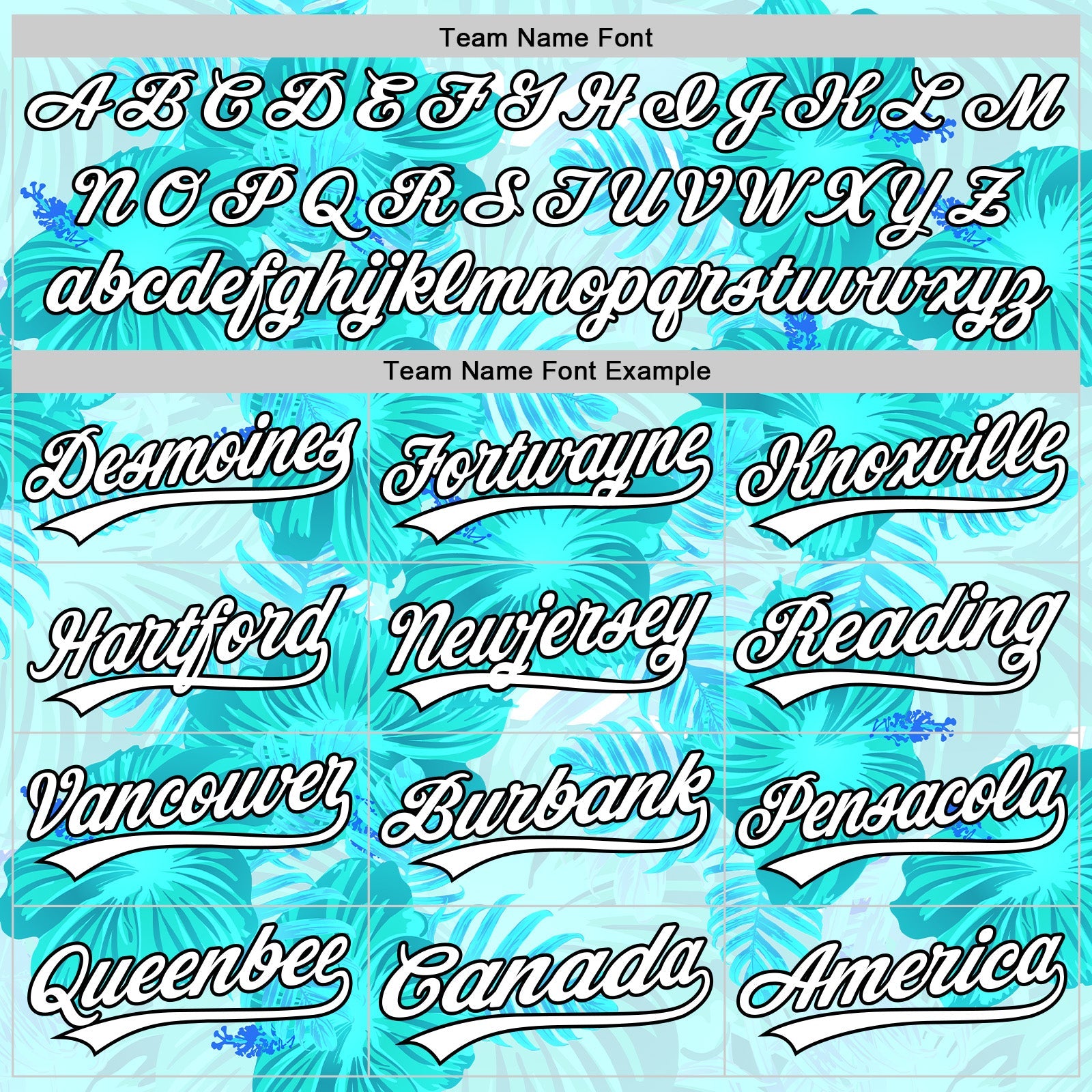 Custom Lakes Blue White-Black 3D Tropical Hawaii Jungle Leaves And Flower Authentic Baseball Jersey view 4