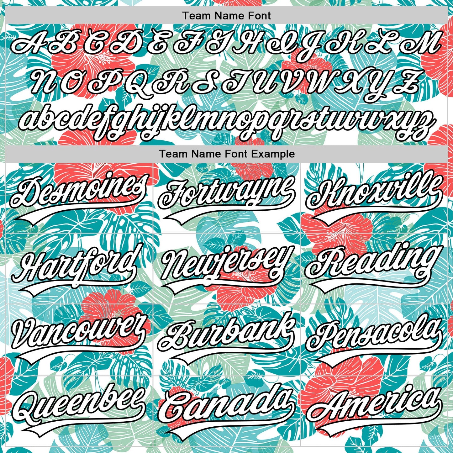 Custom White Black 3D Tropical Hawaii Jungle Leaves And Flower Authentic Baseball Jersey view 4