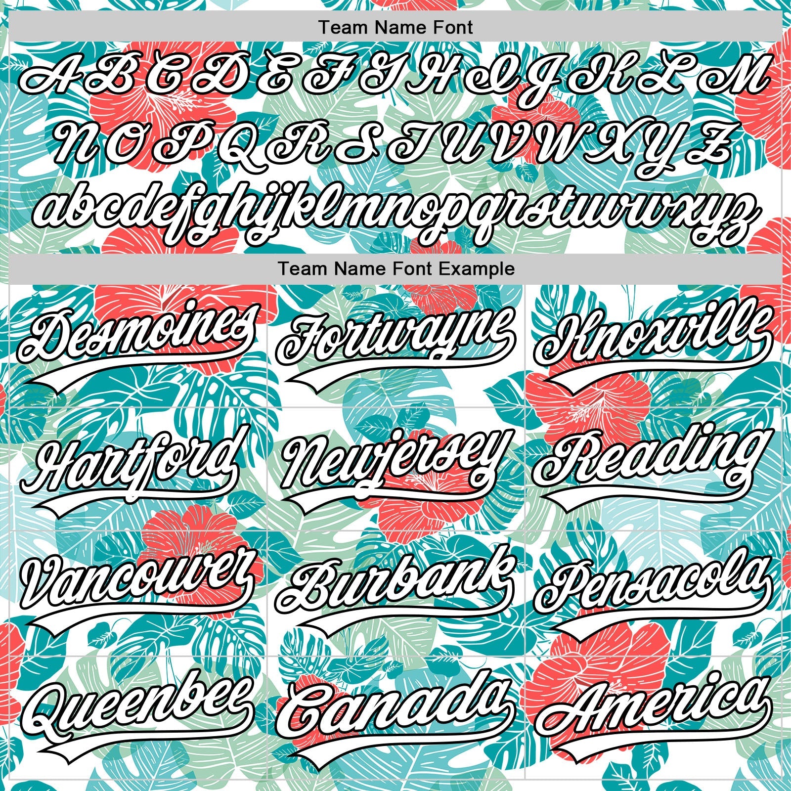 Custom White Black 3D Tropical Hawaii Jungle Leaves And Flower Authentic Baseball Jersey view 4