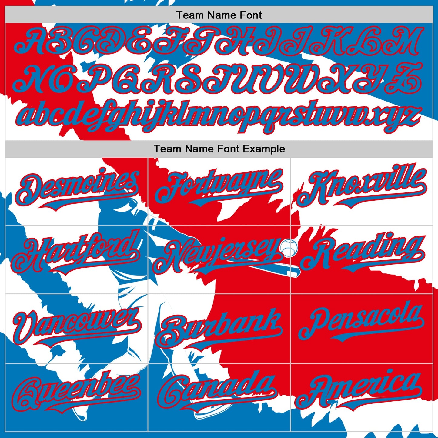 Custom Blue Fire Red-White 3D Panama Panamanian Flag Authentic Baseball Jersey view 4