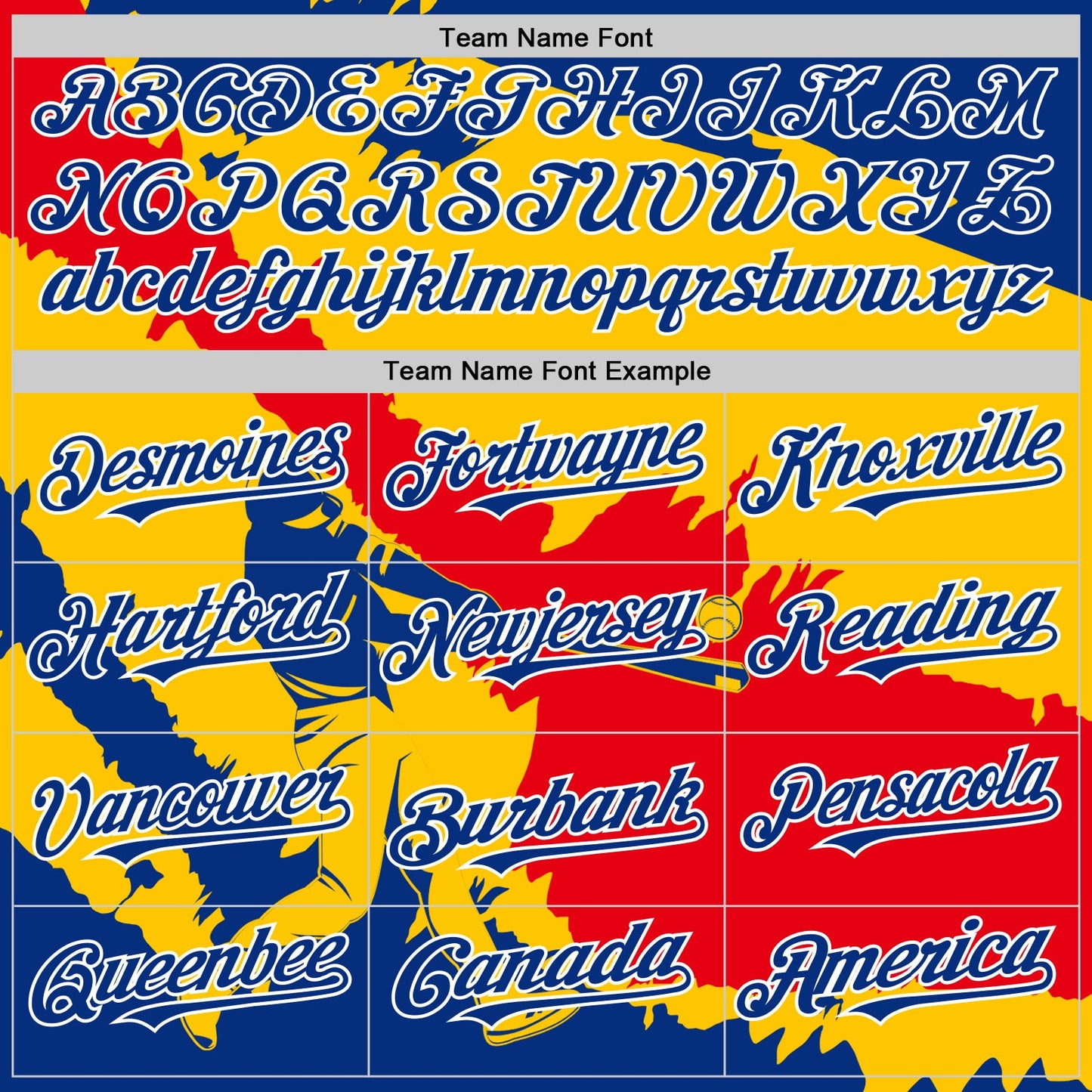 Custom Royal Yellow-Fire Red 3D Venezuela Venezuelan Flag Authentic Baseball Jersey view 4