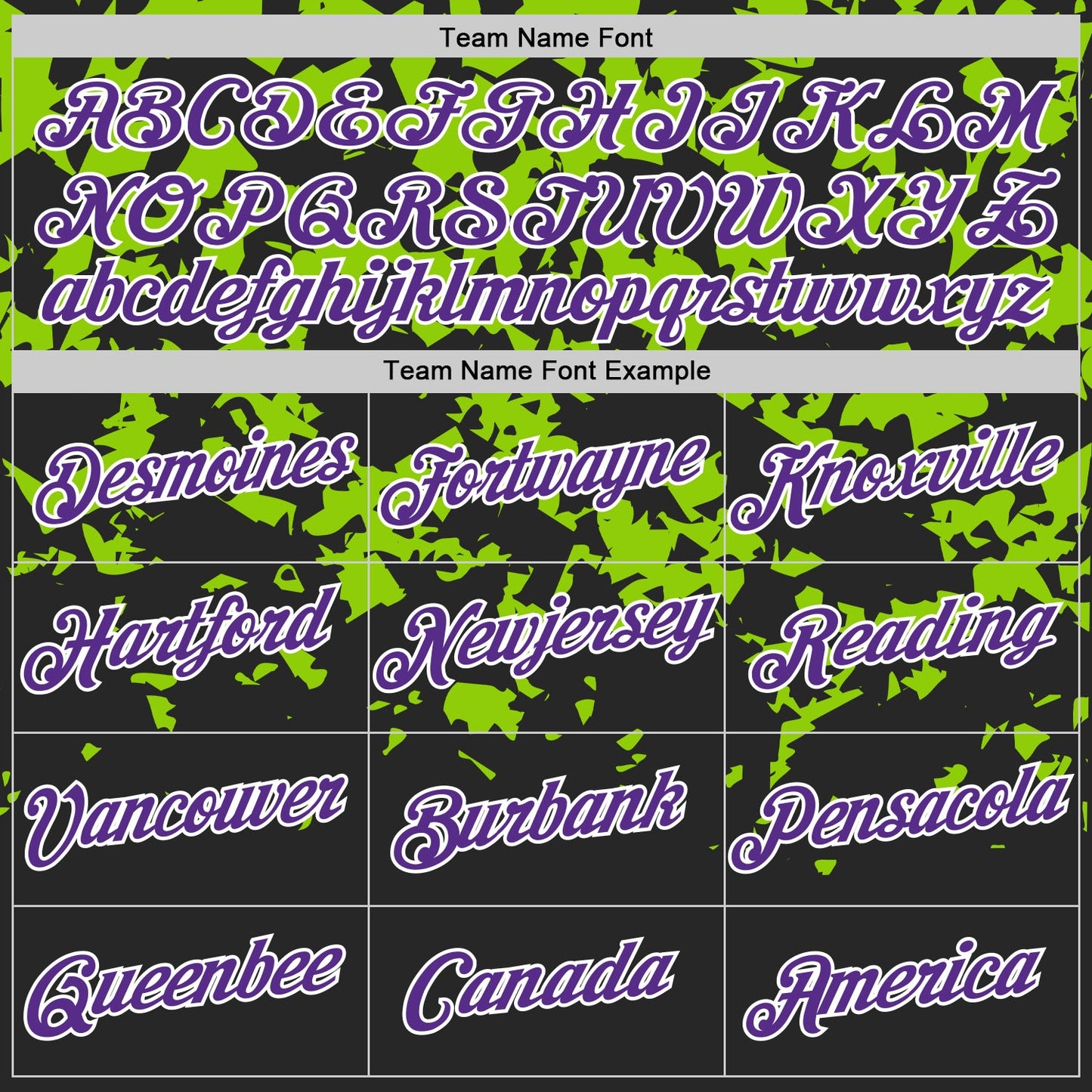 Custom Black Purple-Neon Green 3D Esports Performance T-Shirt view 3